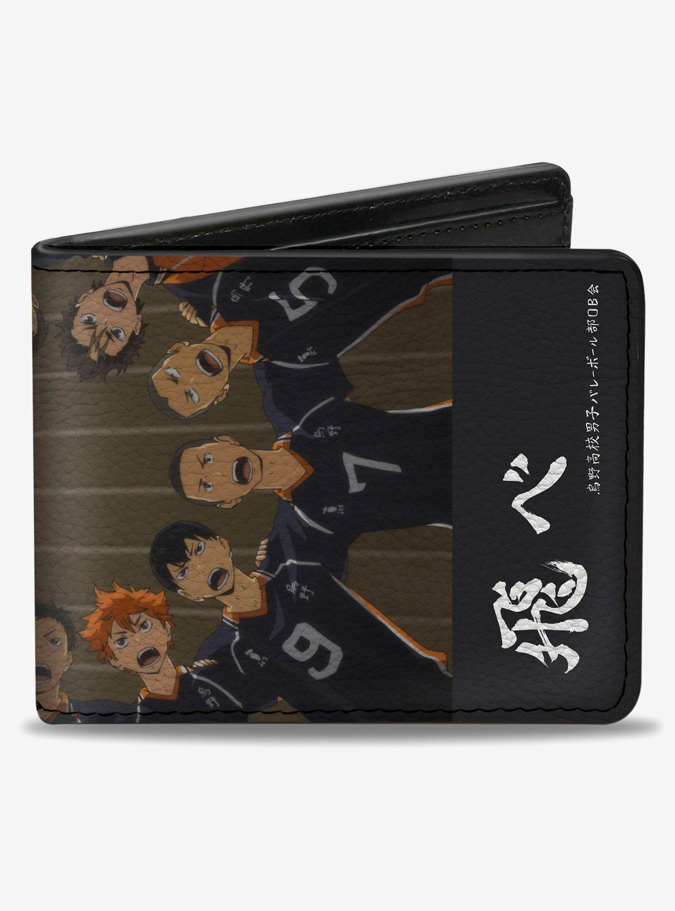 Haikyu!! Karasuno High Huddle Player Pose Bifold Wallet, , hi-res