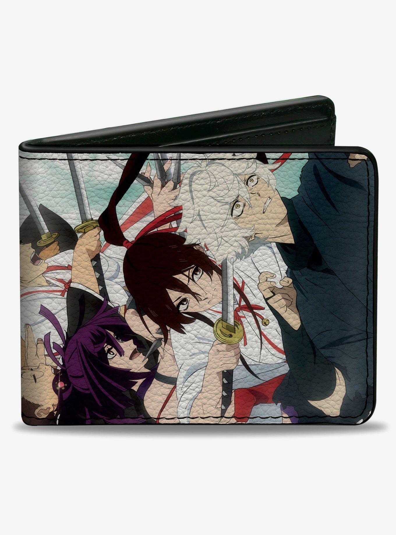 Hell's Paradise Eleven Character Sword Attack Pose Bifold Wallet, , hi-res