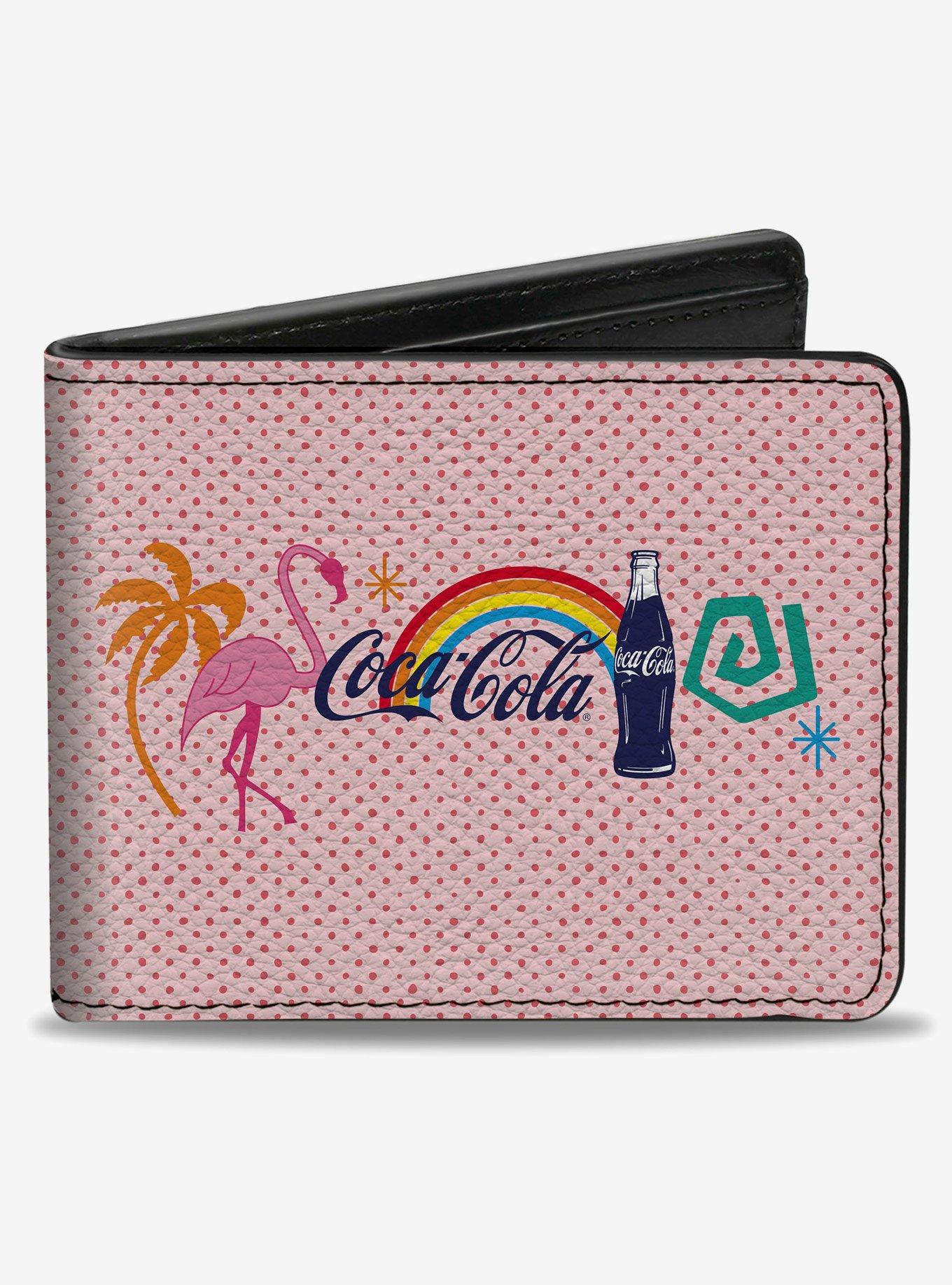 Coca-Cola Enjoy Vibrant Icons Collage Bifold Wallet, , hi-res