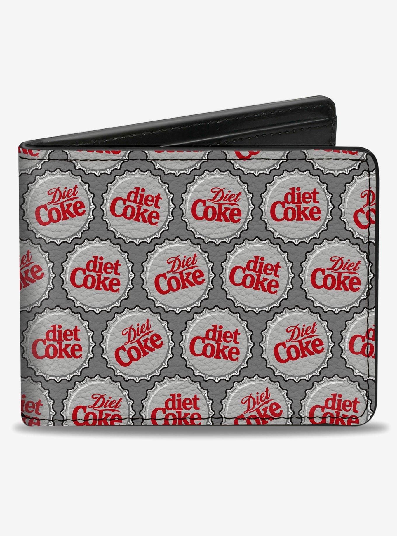 Coca-Cola Diet Coke Bottle Caps Collage Bifold Wallet, , hi-res