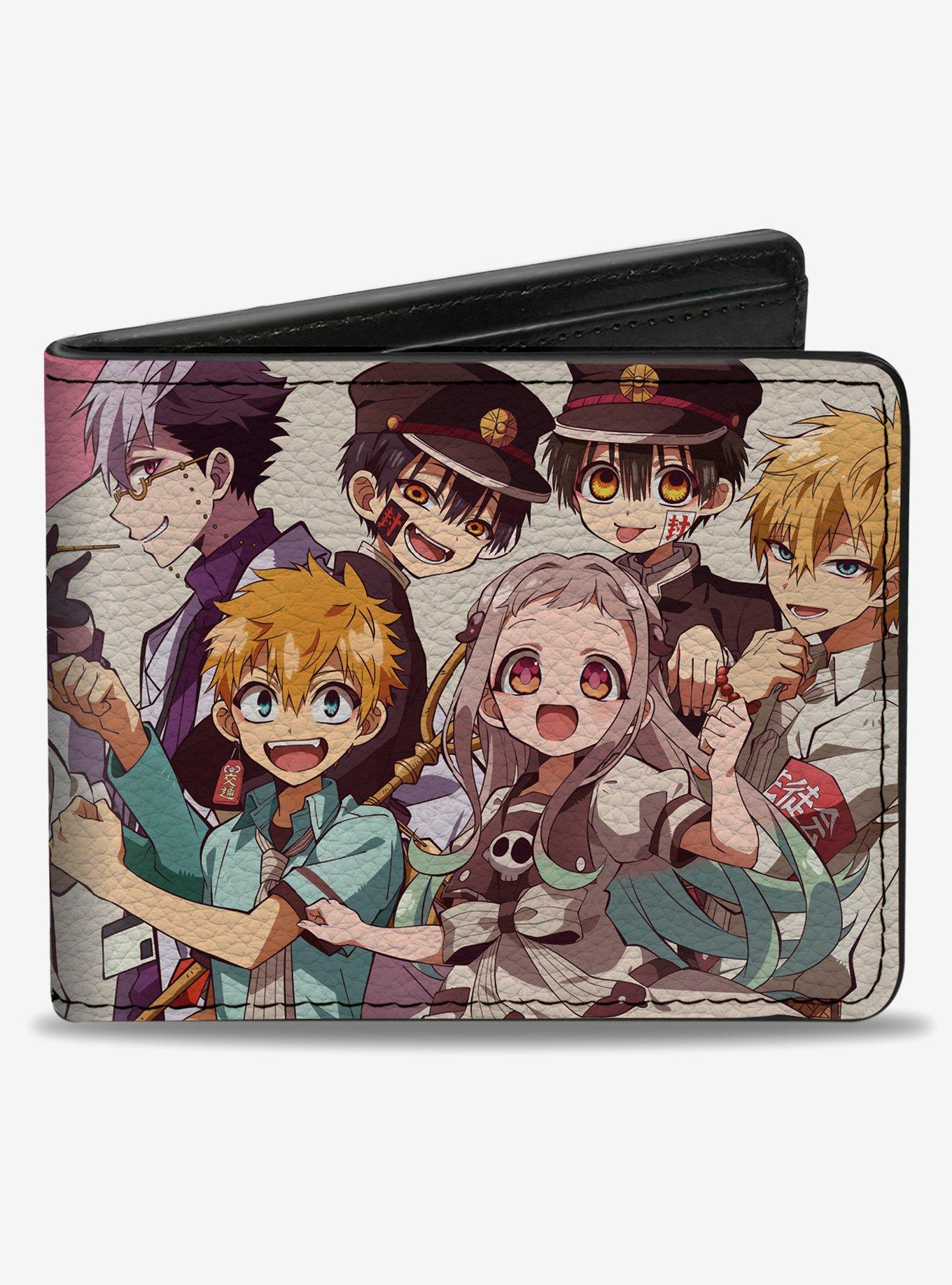 After-School Hanako-Kun 13 Character Poses Stacked Bifold Wallet, , hi-res