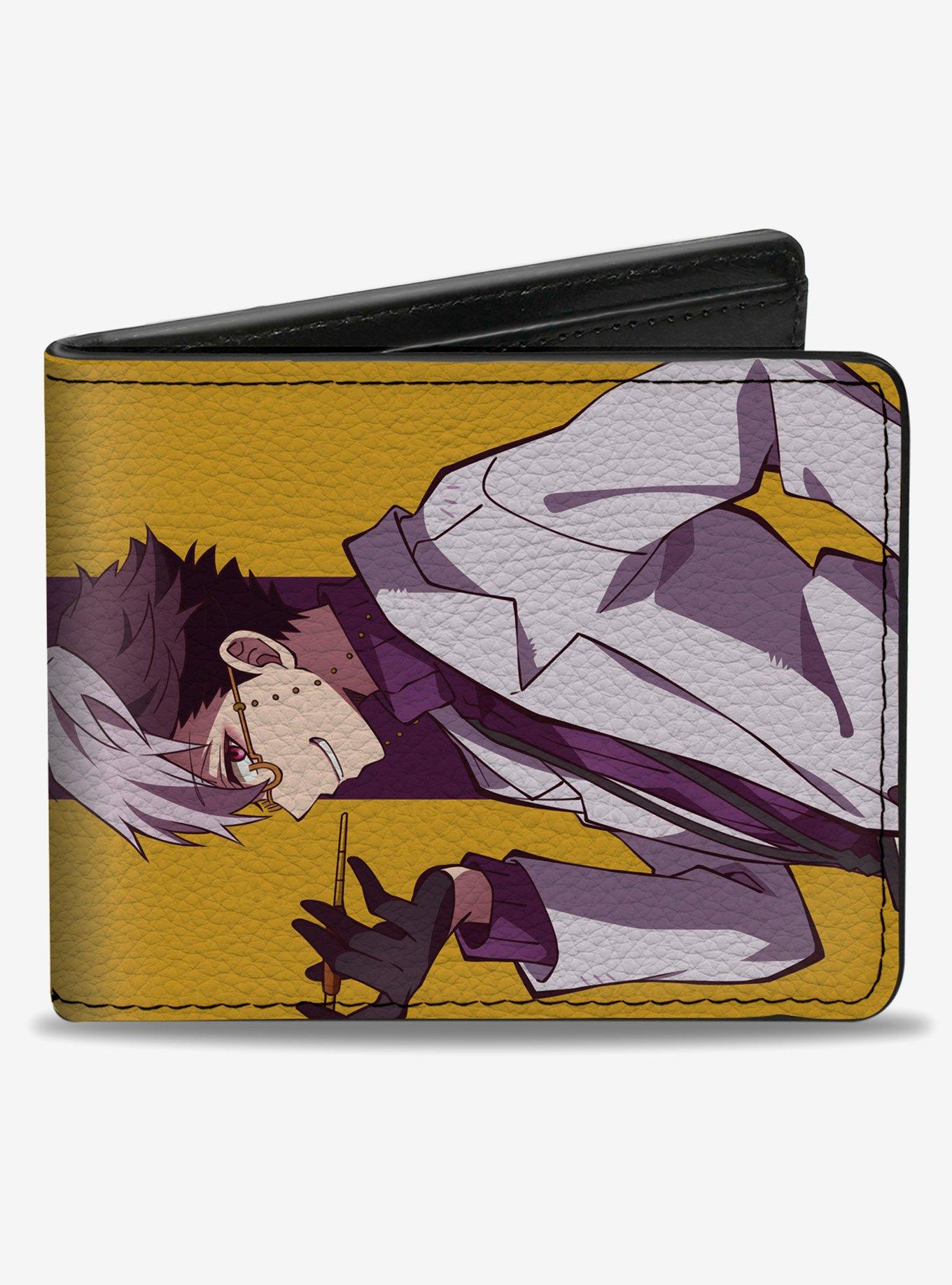 After-School Hanako-Kun Tsuchigomori Pose and Logo Bifold Wallet, , hi-res