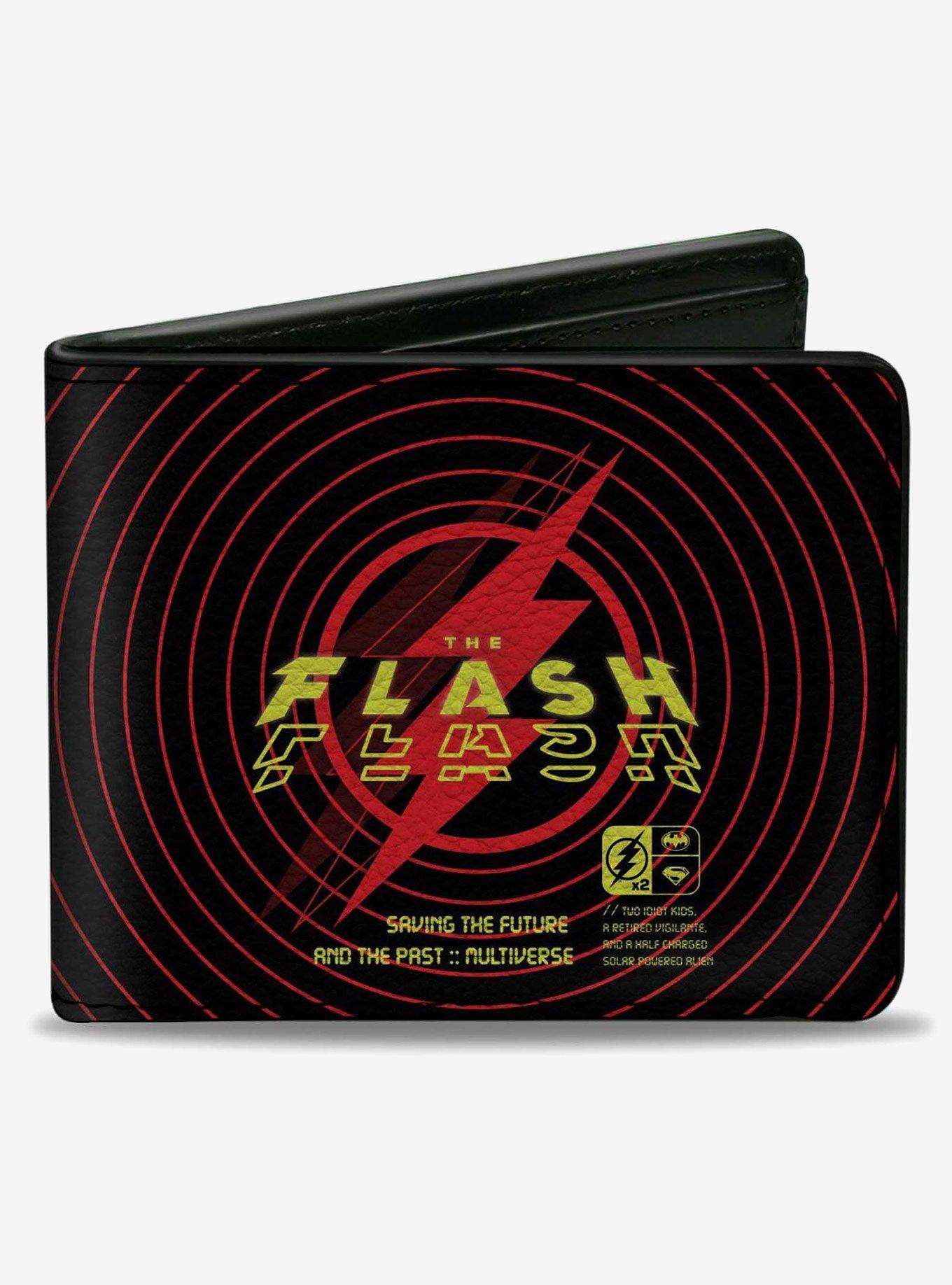 DC Comics The Flash Signal Logo Bifold Wallet, , hi-res