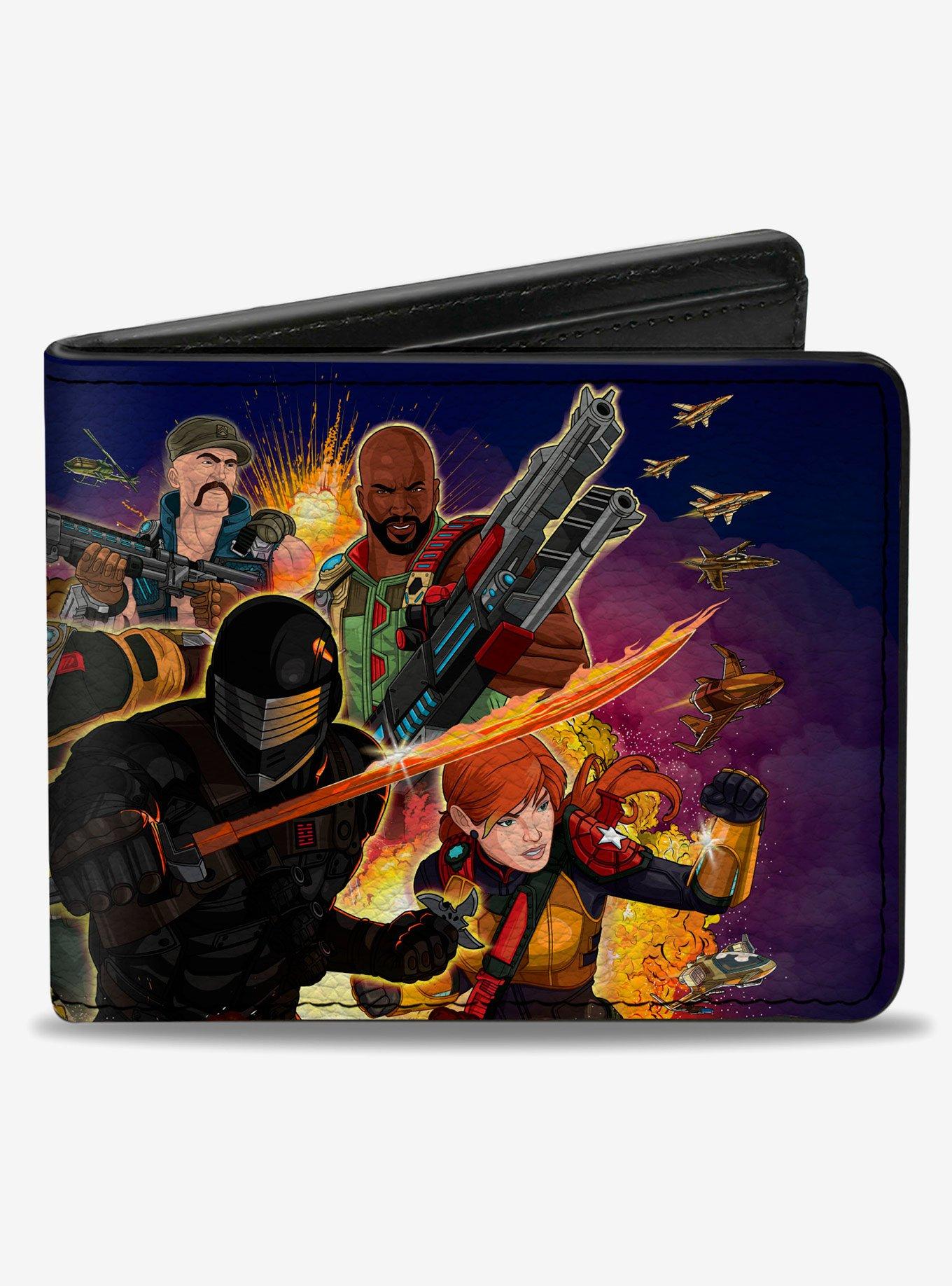 GI Joe Universe Agents Explosion Group Pose Bifold Wallet, , hi-res