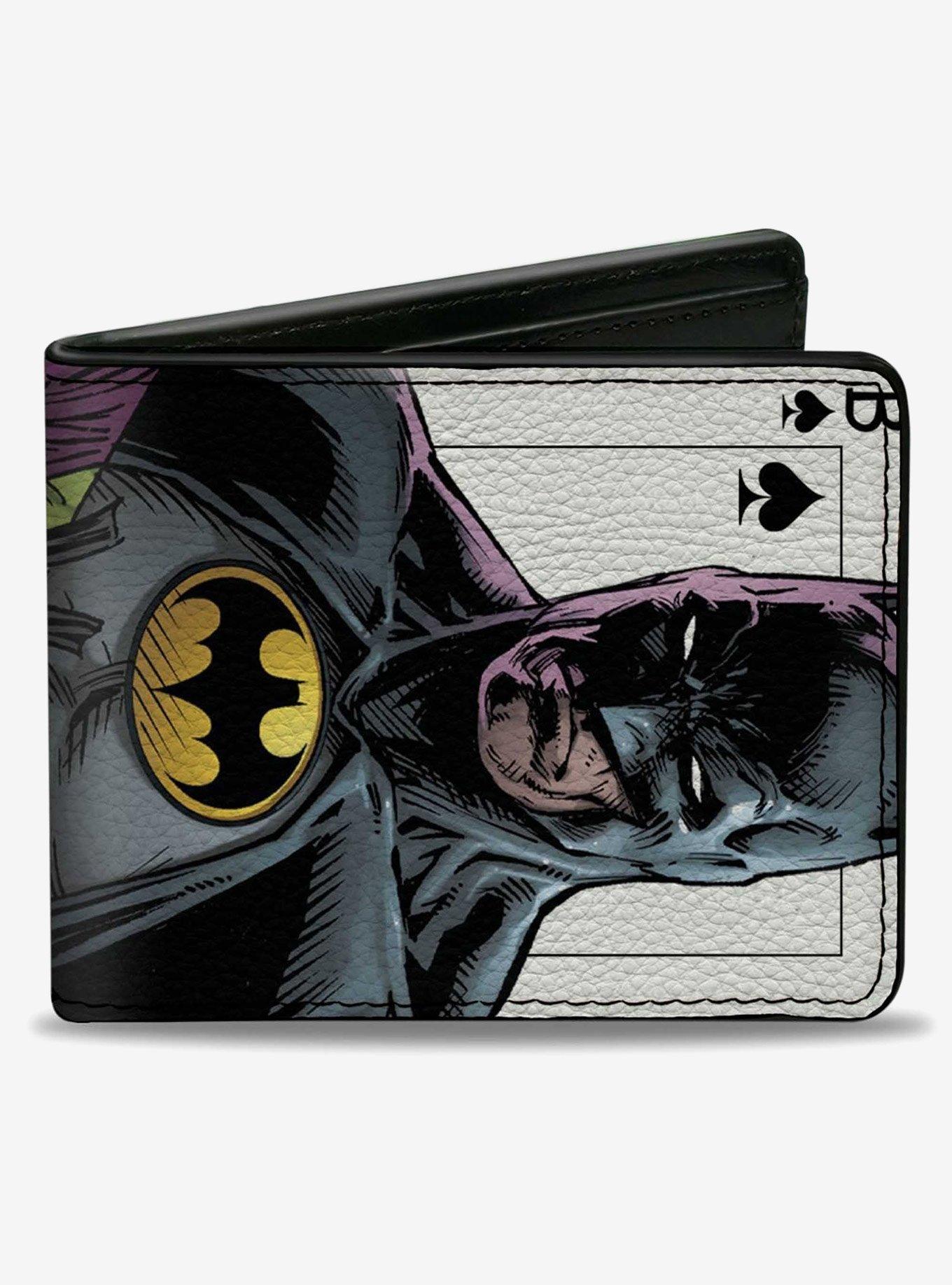 DC Comics Batman Versus Joker Three Jokers Spade Card Comic Book Cover Bifold Wallet, , hi-res