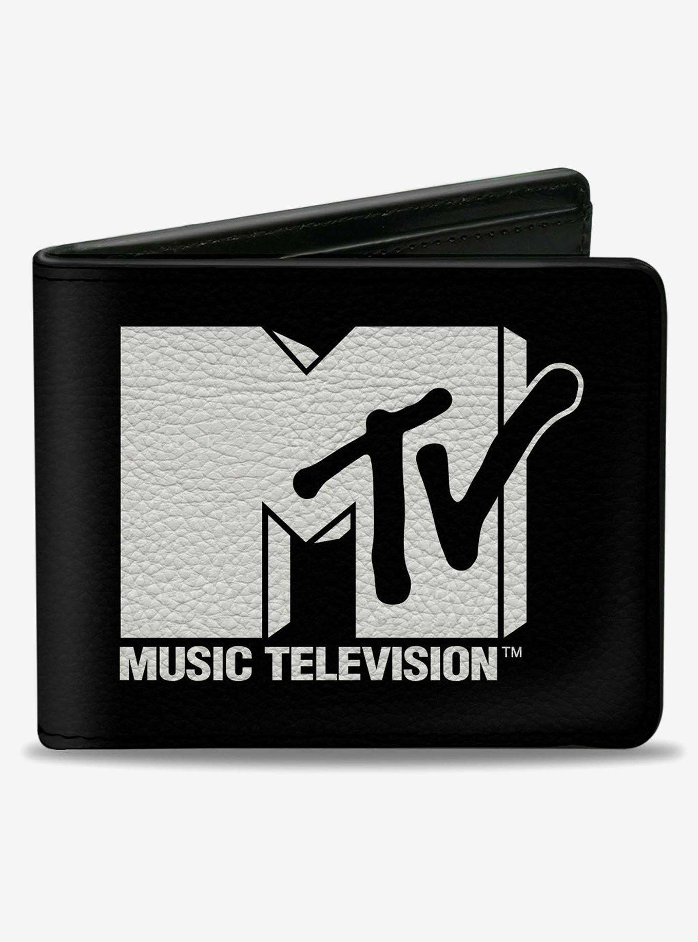 MTV Music Television Logo Bifold Wallet, , hi-res