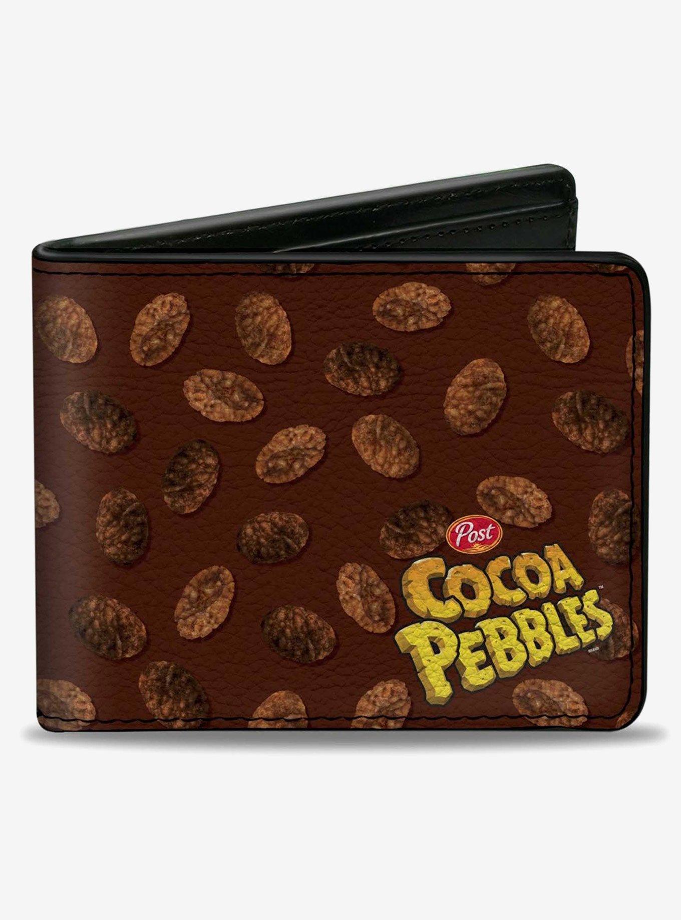 The Flintstones Post Cocoa Pebbles Corner Logo and Cereal Scattereds Bifold Wallet, , hi-res