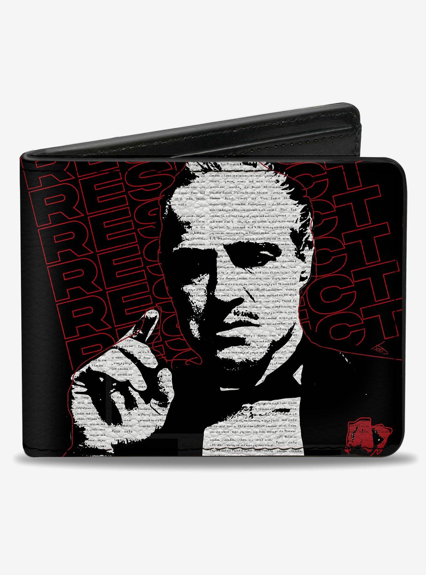 The Godfather Vito Corleone the Don Loyalty Honor Family Bifold Wallet, , hi-res