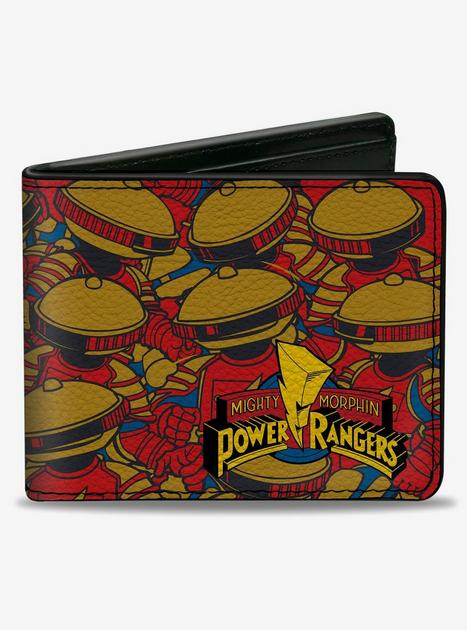 Mighty Morphin' Power Rangers Alpha 5 Pose Stacked Bifold Wallet | BoxLunch