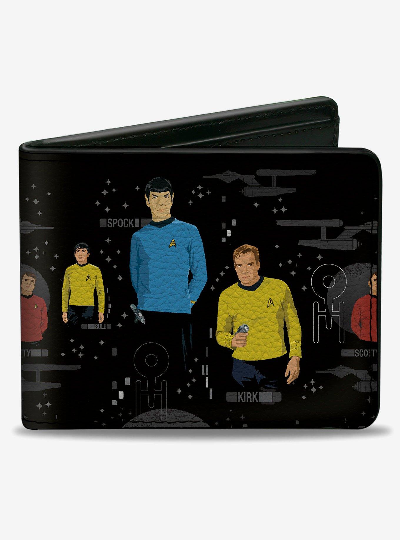 Star Trek Crew Poses and Icons Bifold Wallet, , hi-res