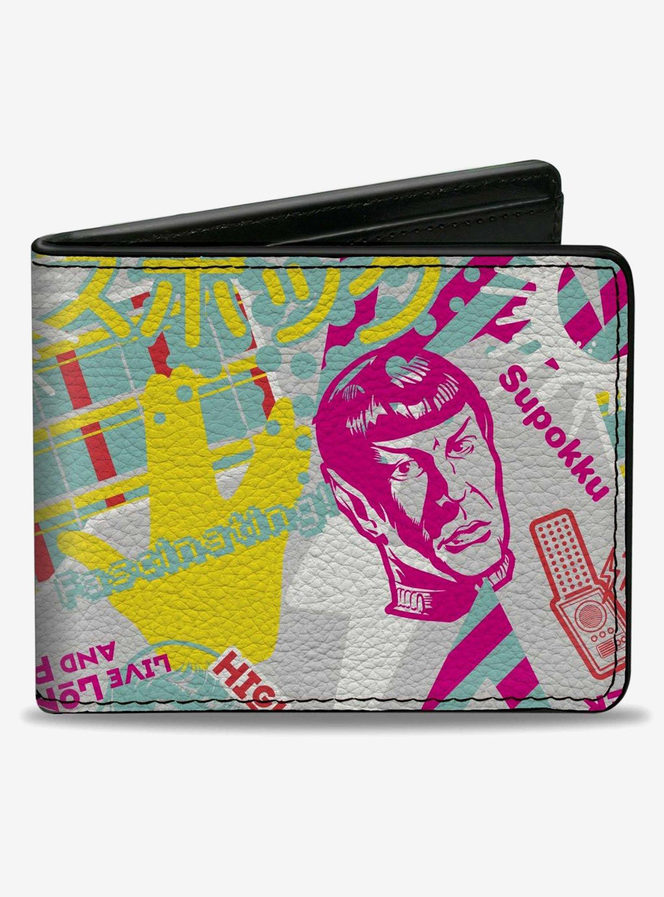 Star Trek Spock Icons Collage Bifold Wallet, , hi-res