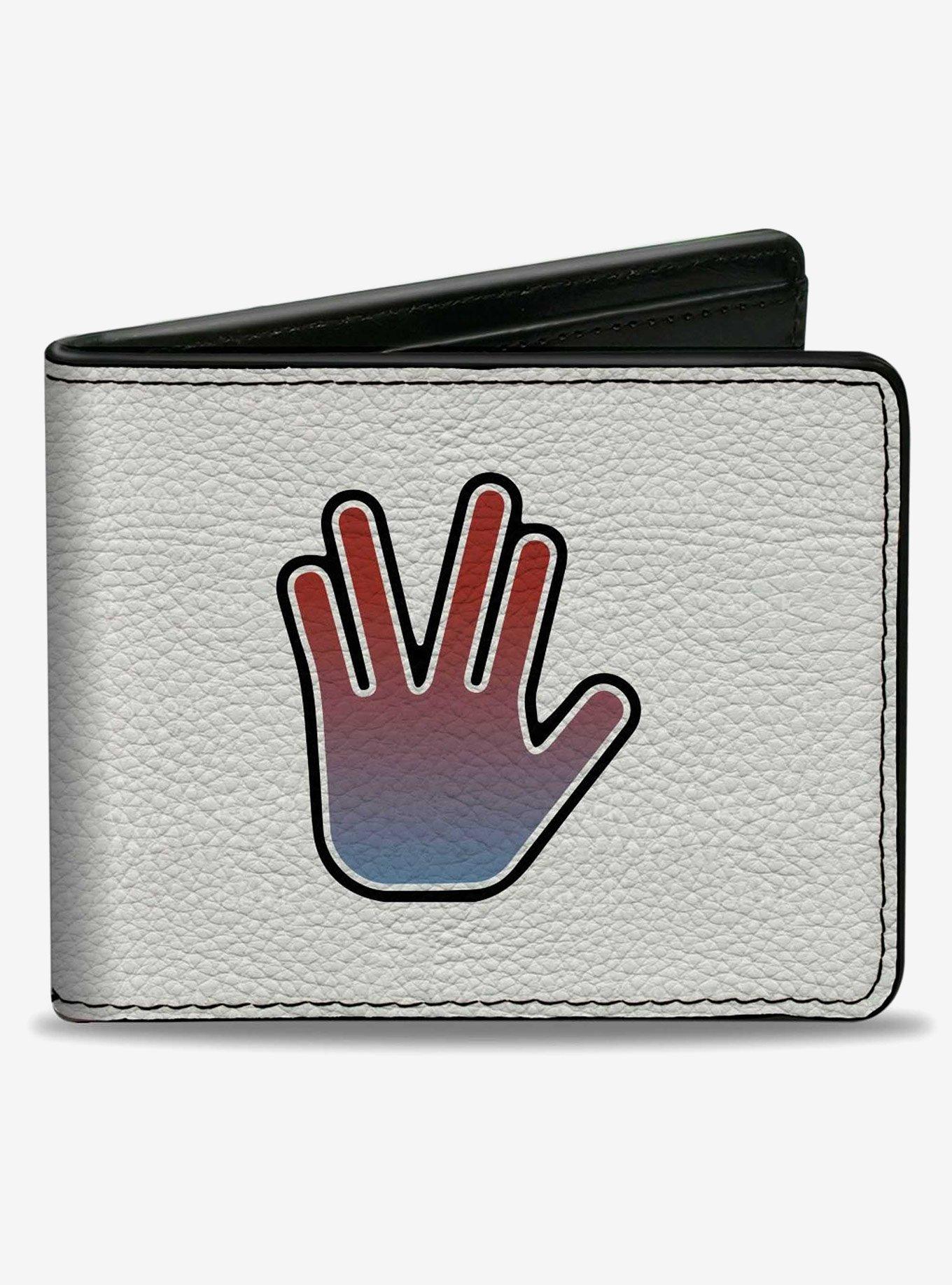 Star Trek Live Long and Prosper Hand Sign Bifold Wallet, , hi-res