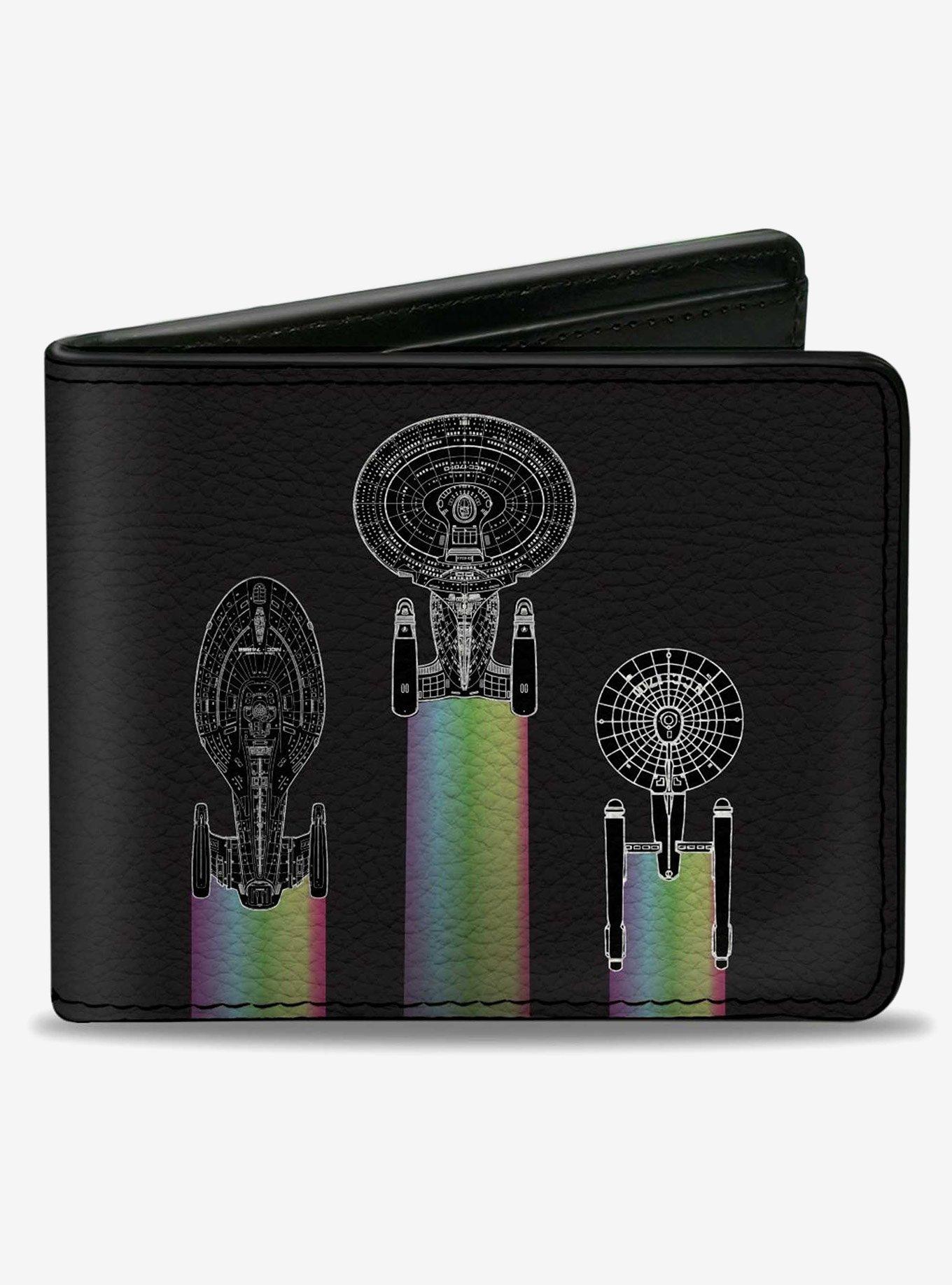 Star Trek Peace and Long Life Starfleet Ships Bifold Wallet, , hi-res