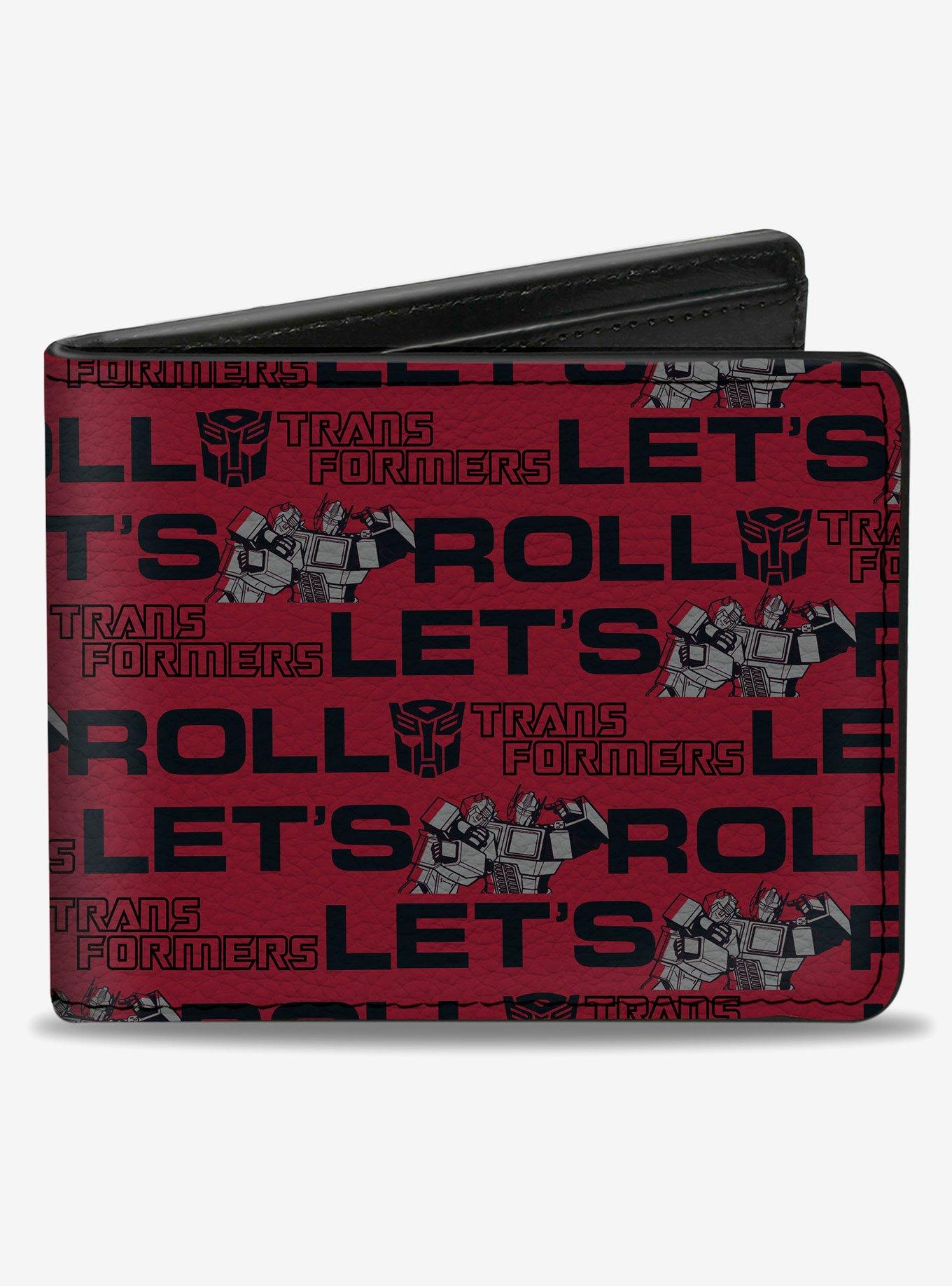 Transformers Optimus Prime and Bumblebee Let Roll Bifold Wallet, , hi-res