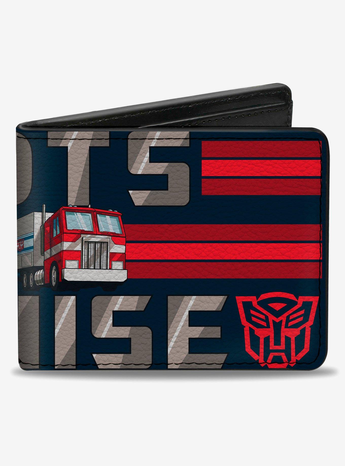 Transformers Optimus Prime Robots In Disguise Iconss Bifold Wallet, , hi-res