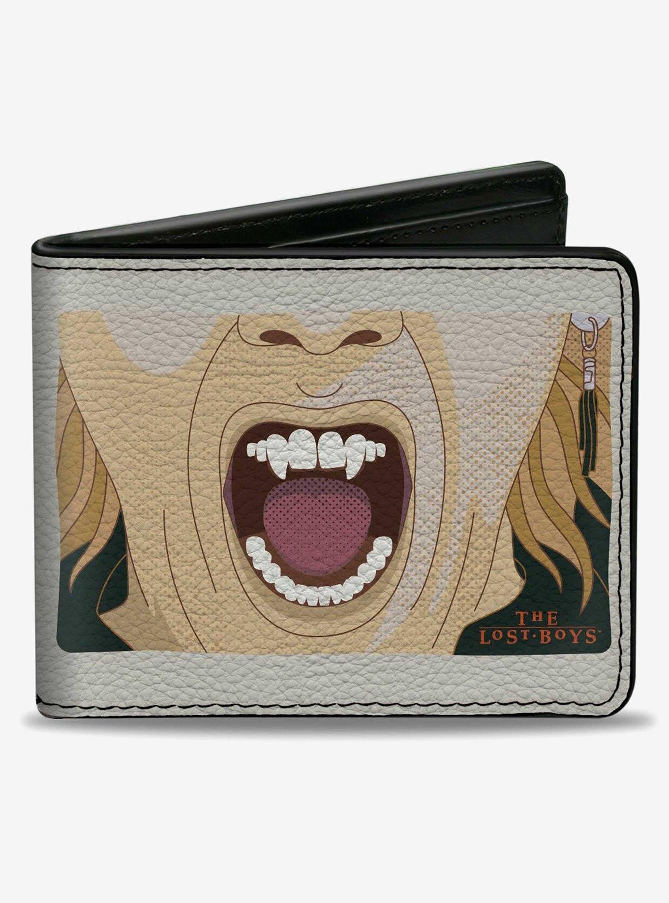 The Lost Boys David Fangs Character Close Up and Title Logo Bifold Wallet, , hi-res