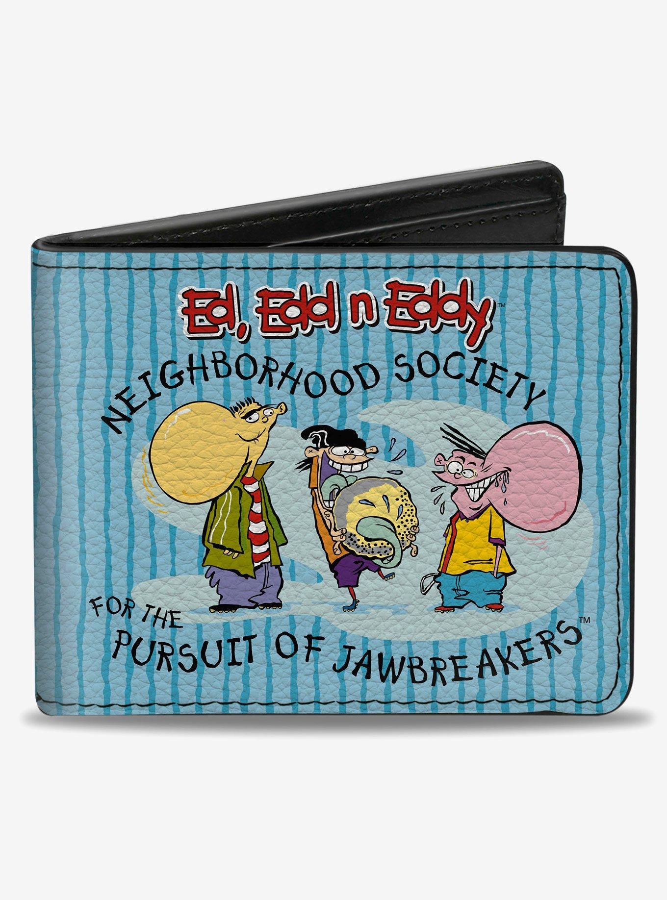 Ed Edd N Eddy Jawbreakers Pose and Title Logo Bifold Wallet, , hi-res