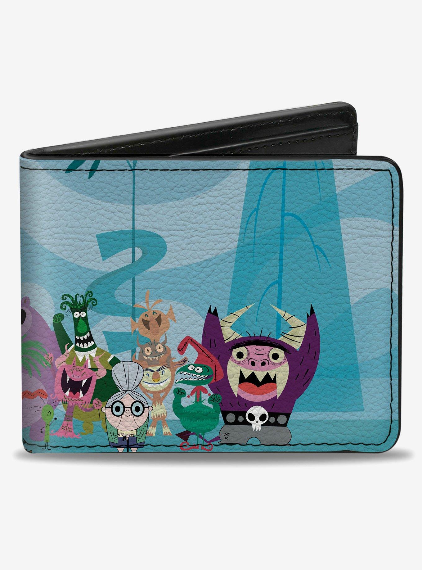 Fosters Home For Imaginary Friends Group Pose Bifold Wallet, , hi-res