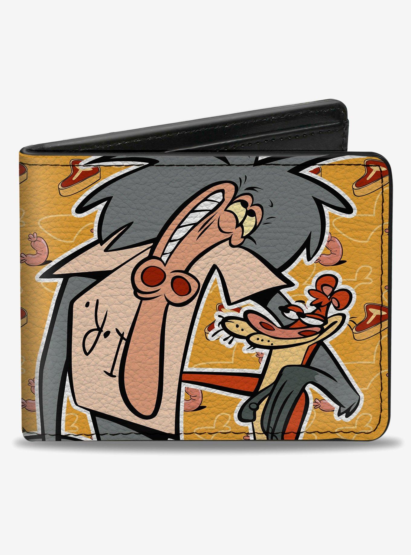 I Am Weasel IR Baboon Pose and Title Logo Bifold Wallet, , hi-res