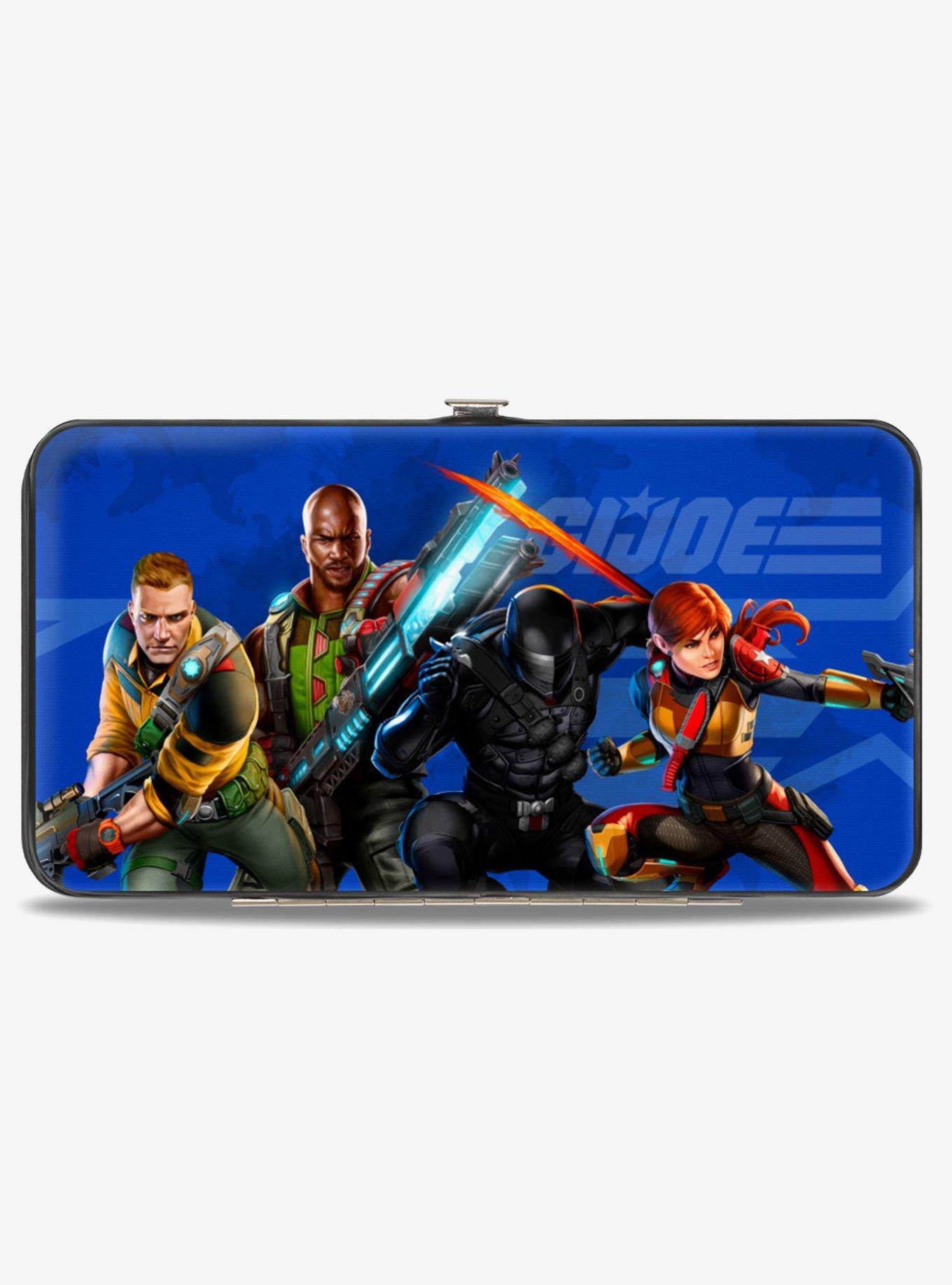 GI Joe Unit Agents Group Pose and Logo Hinged Wallet, , hi-res