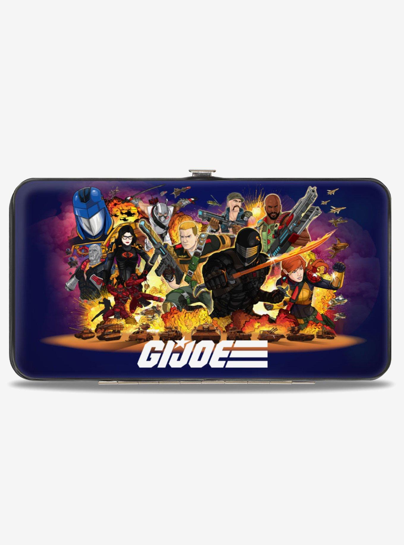 GI Joe Universe Agents Explosion Group Pose and Logo Hinged Wallet, , hi-res