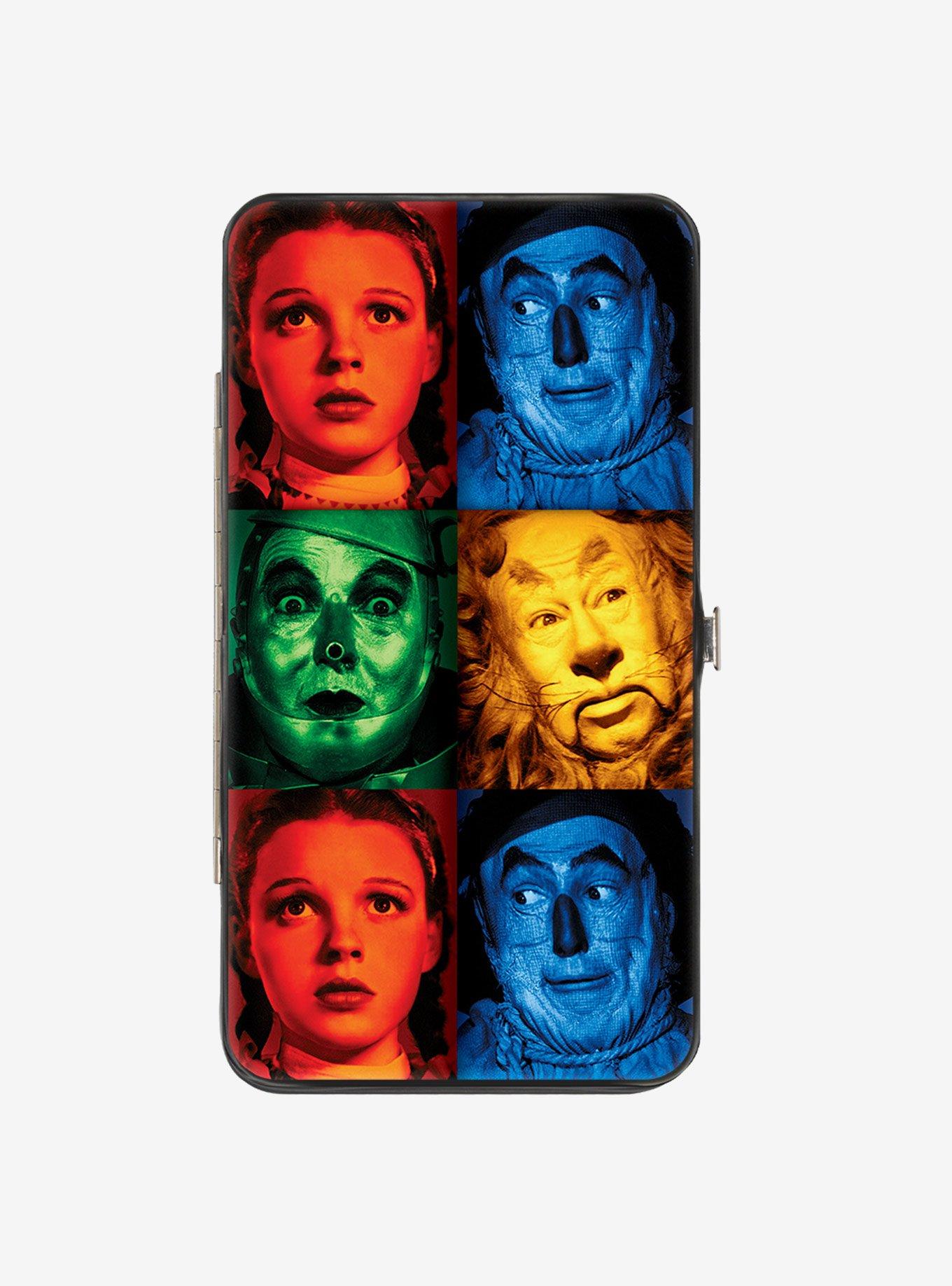 The Wizard of Oz Character Pose Blocks Hinged Wallet, , hi-res