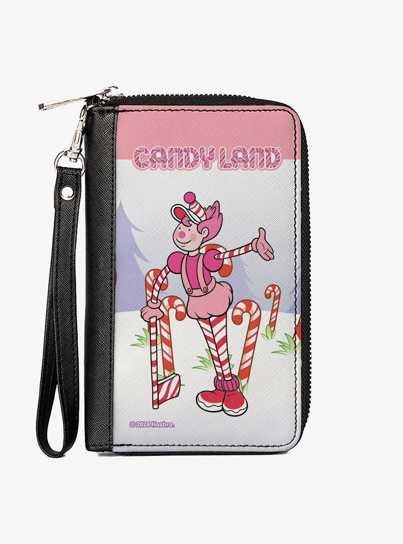 Candy Land Mr. Mint Peppermint Forest Pose Zip Around Wallet, , hi-res