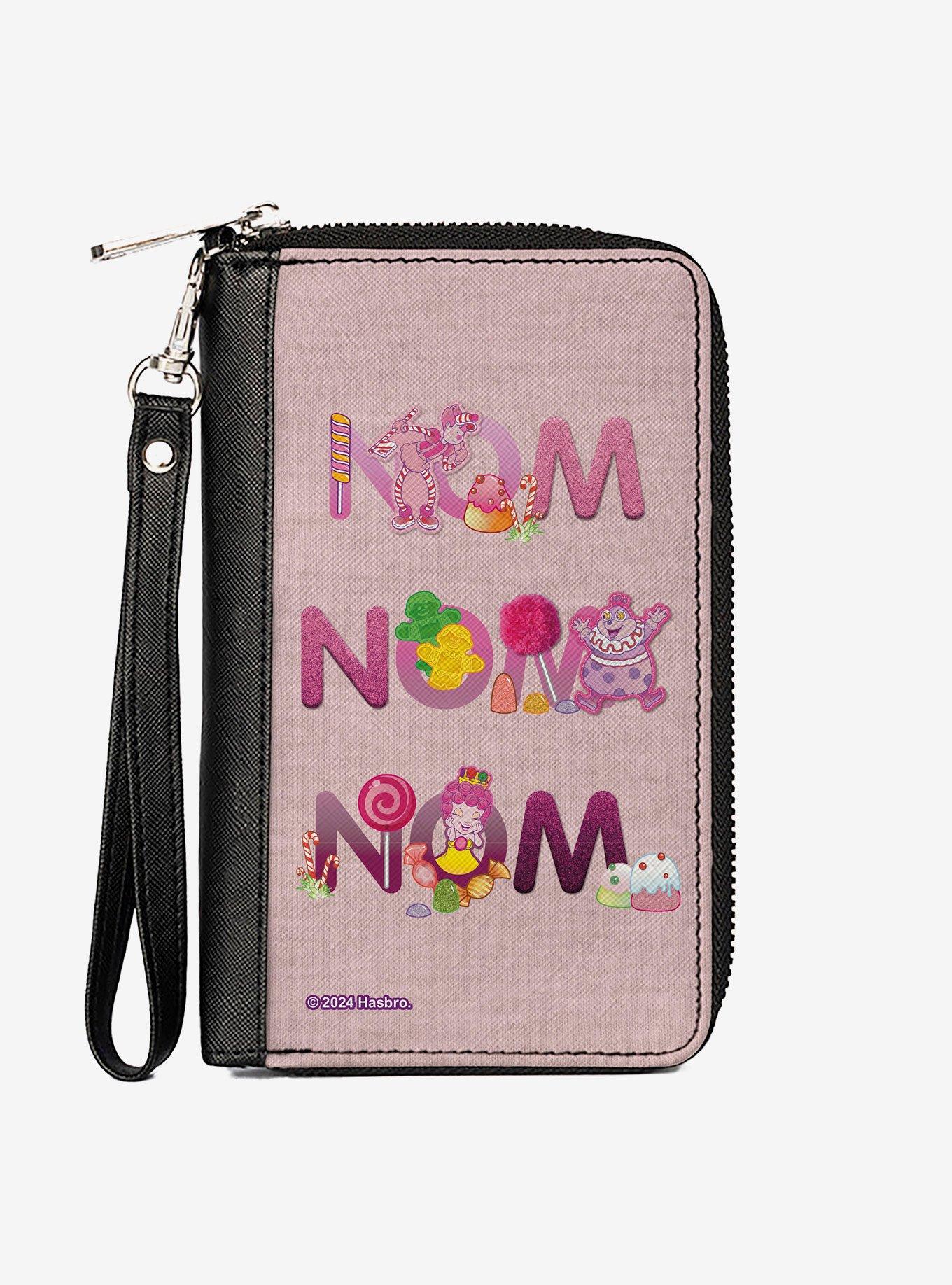 Candy Land Nom Nom Nom Characters and Candy Zip Around Wallet, , hi-res