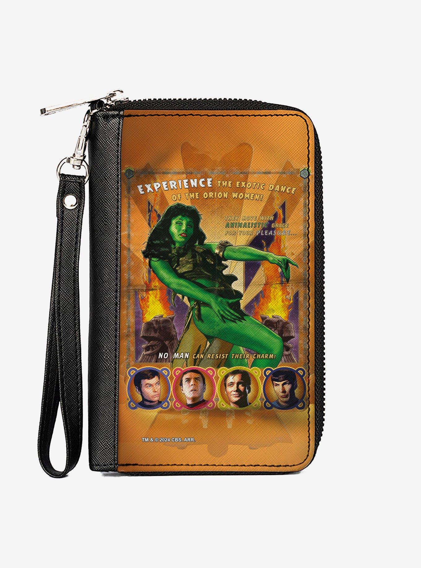 Star Trek Orion Women and Character Pose Zip Around Wallet, , hi-res