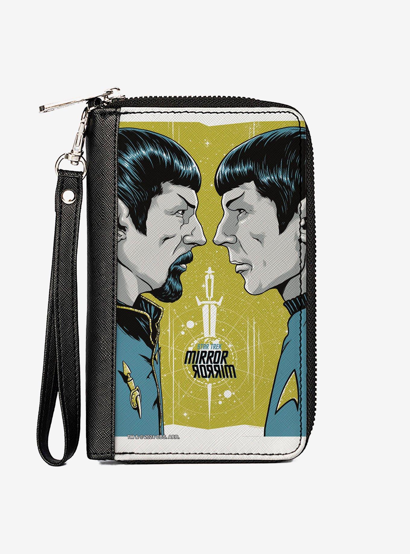 Star Trek Mirror Mirror Spock Characters Greens Zip Around Wallet, , hi-res