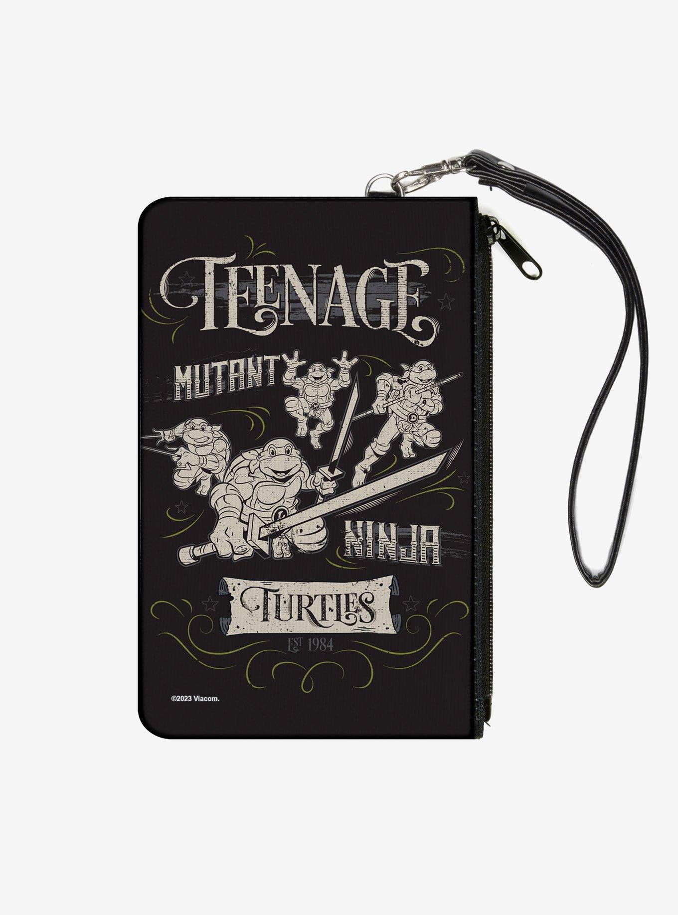 Teenage Mutant Ninja Turtles Est. 1984 Action Poses Zip Clutch Wallet, , hi-res