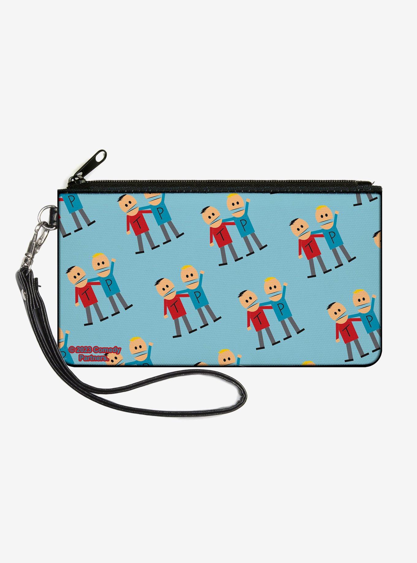 South Park Terrance and Phillip Hugging Pose Zip Clutch Wallet, , hi-res