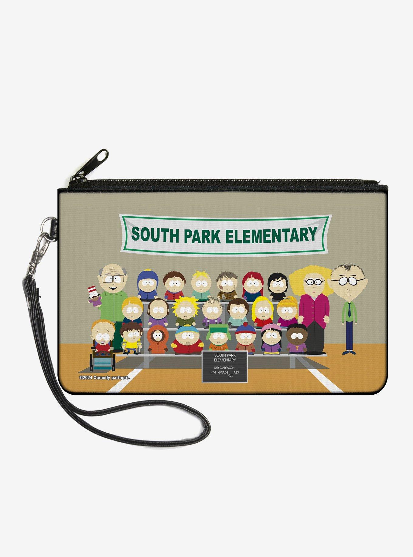 South Park Elementary 4th Grade Class Picture Zip Clutch Wallet, , hi-res