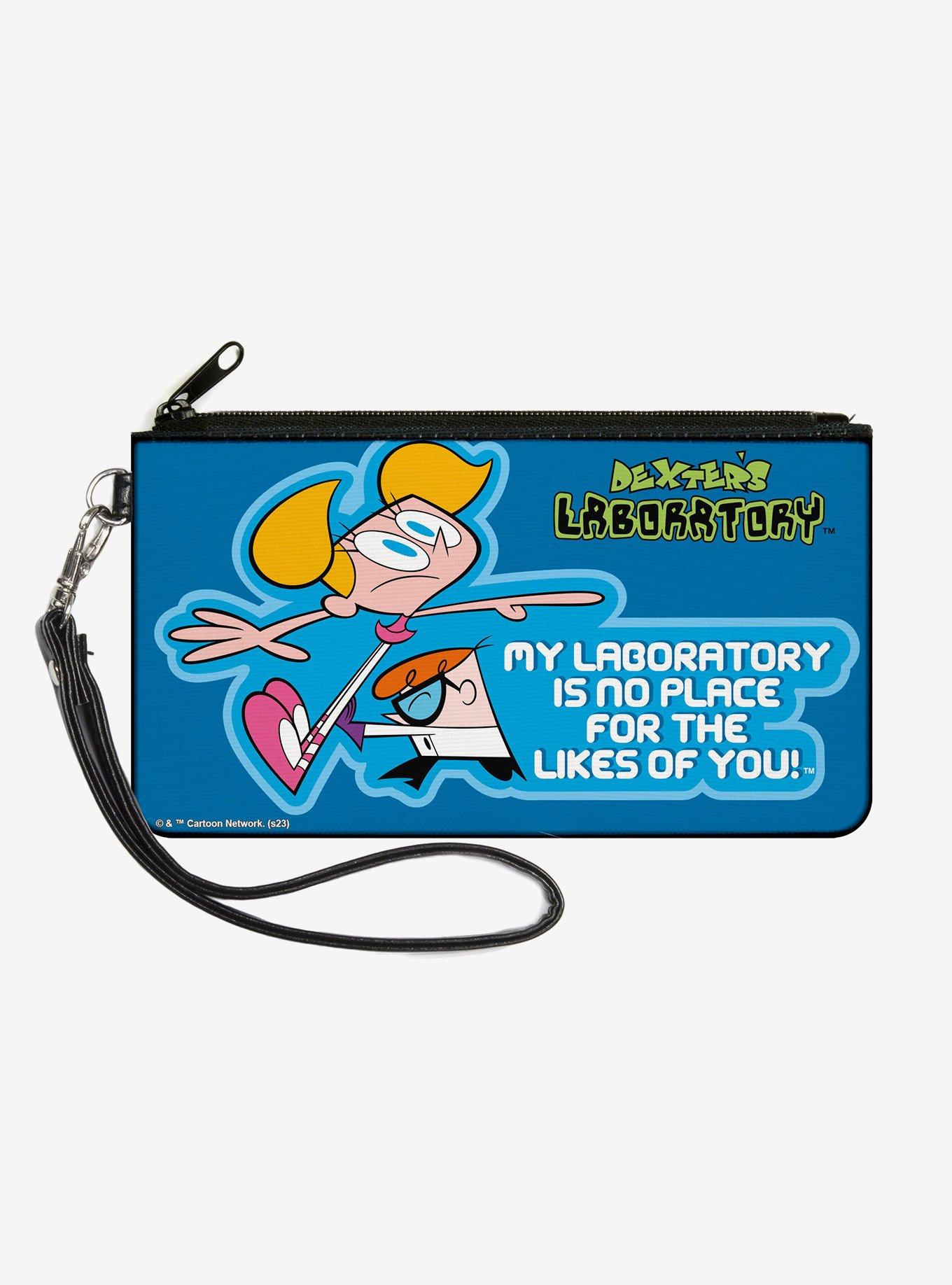 Dexter's Laboratory No Place For the Likes of You Pose Zip Clutch Wallet, , hi-res