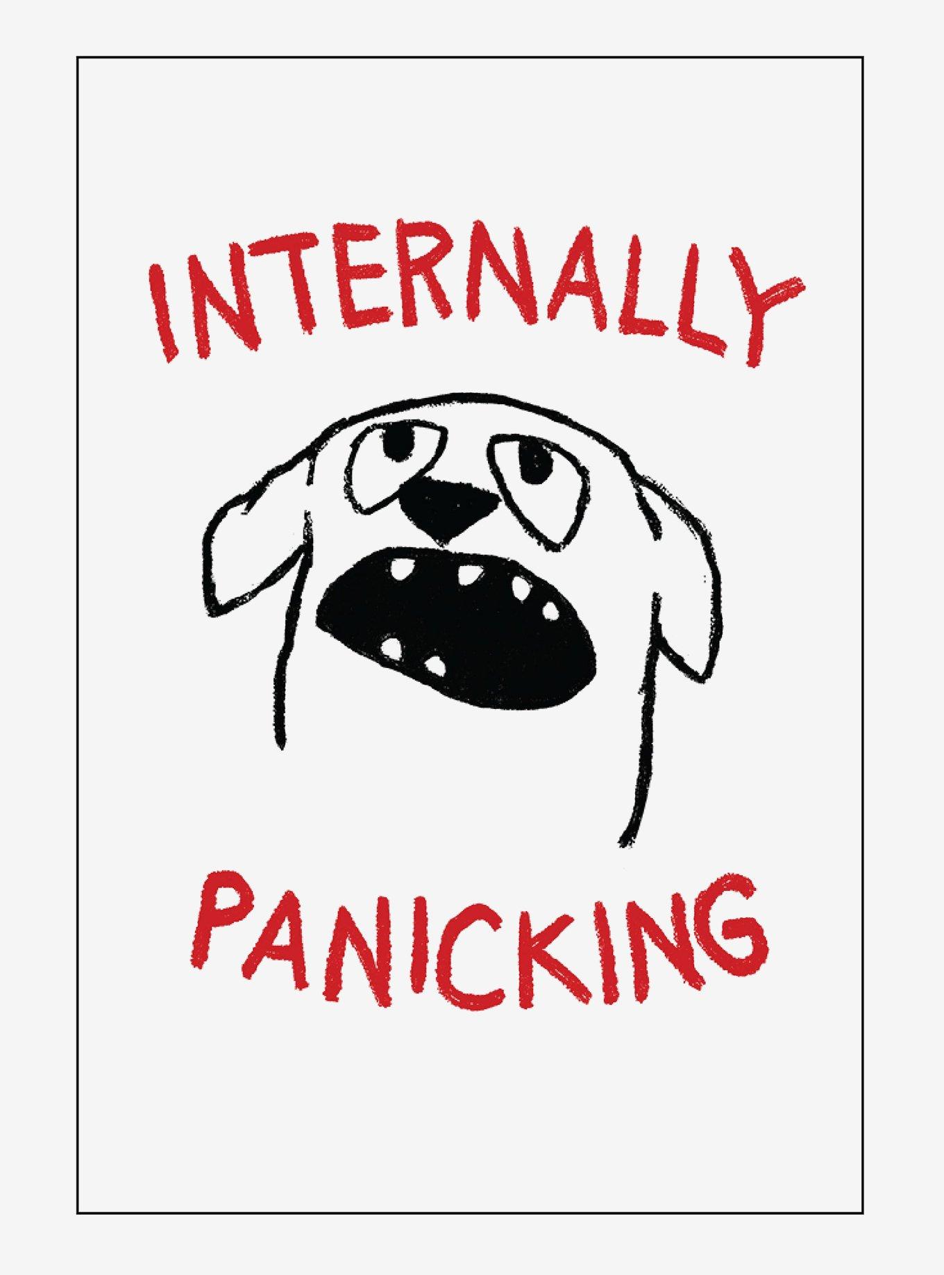 Dog Internally Panicking Magnet By Fox Shiver, , hi-res
