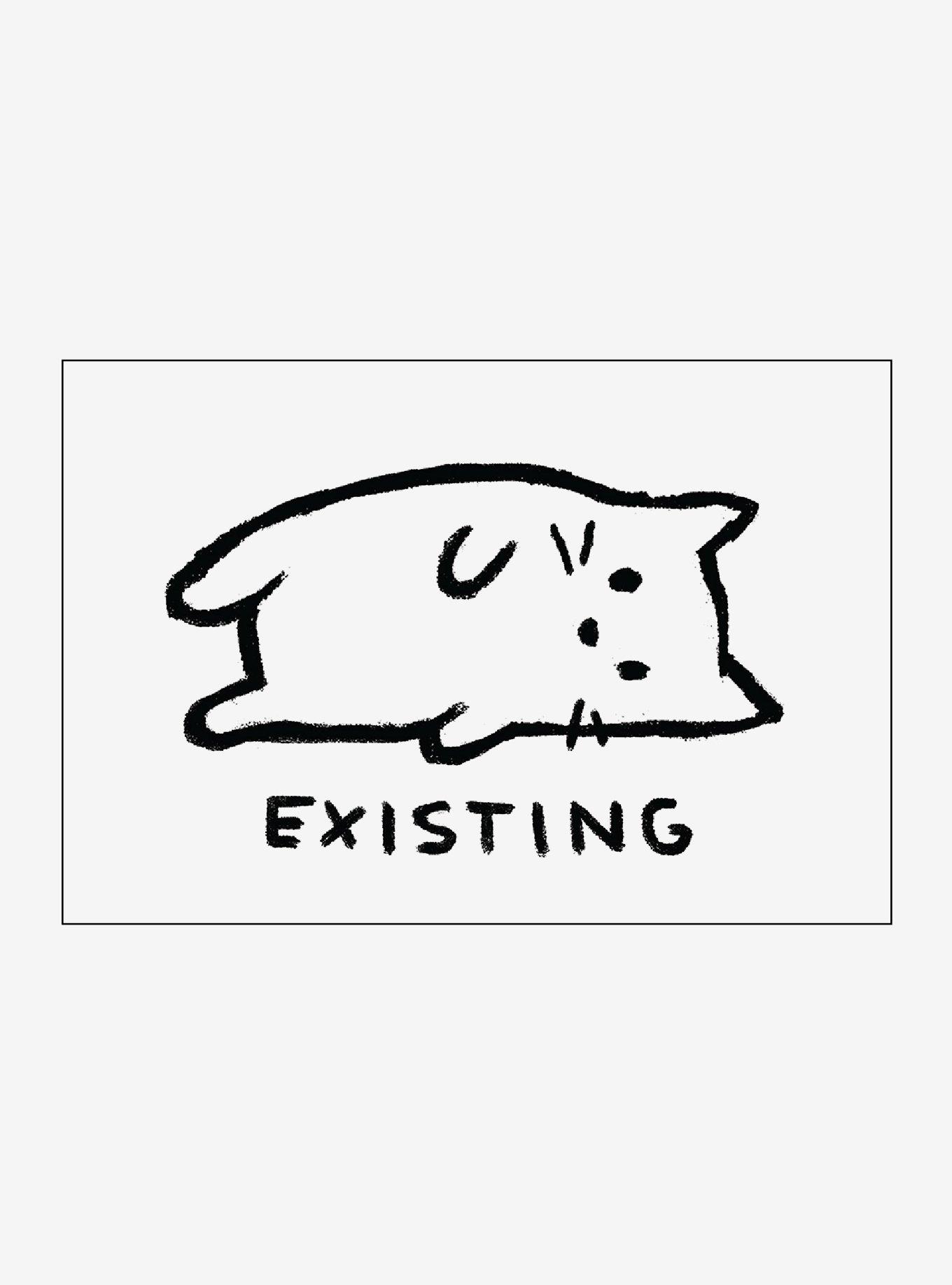 Cat Existing Magnet By Fox Shiver, , hi-res