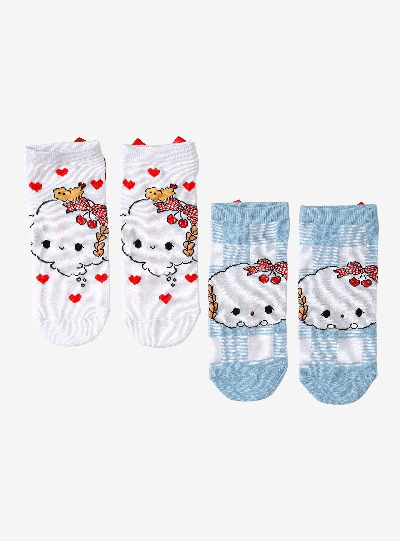 Cogimyun Bow Ankle Socks 2 Pair, , hi-res