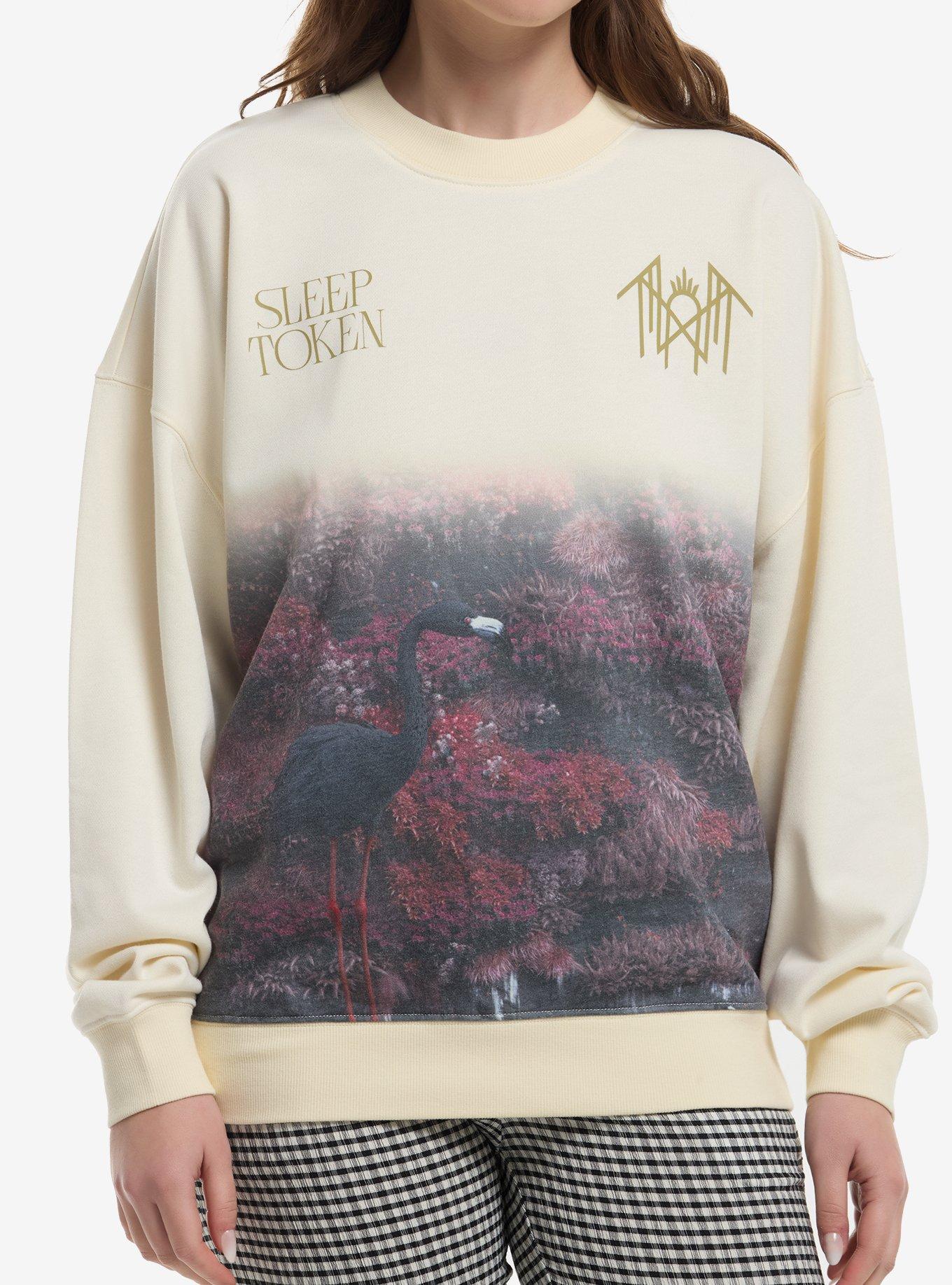 Sleep Token Even In Arcadia Flamingo Sweatshirt, , hi-res