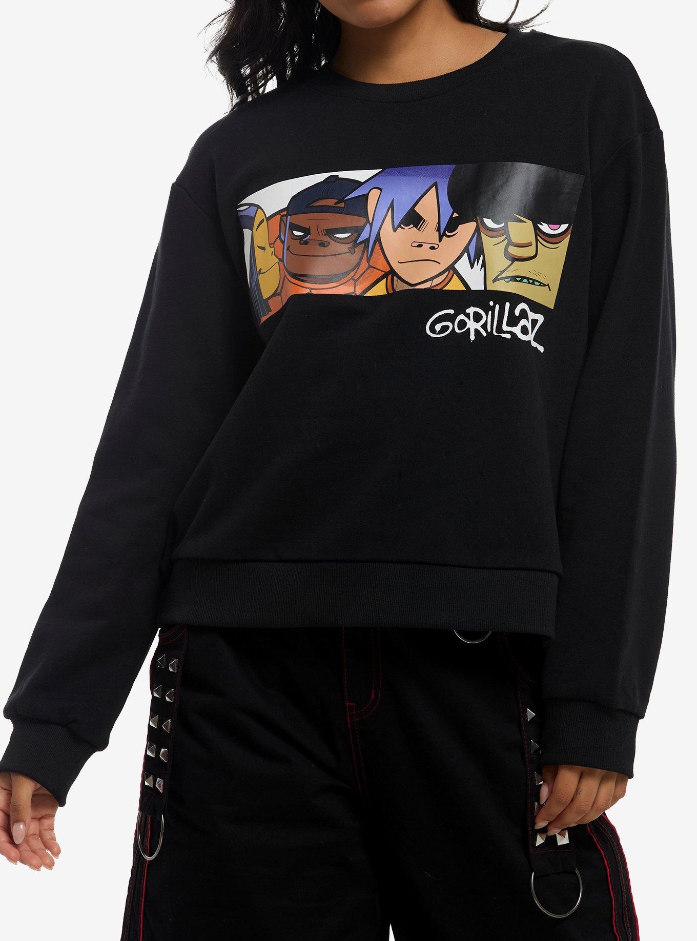 Gorillaz Group Panel Sweatshirt, , hi-res
