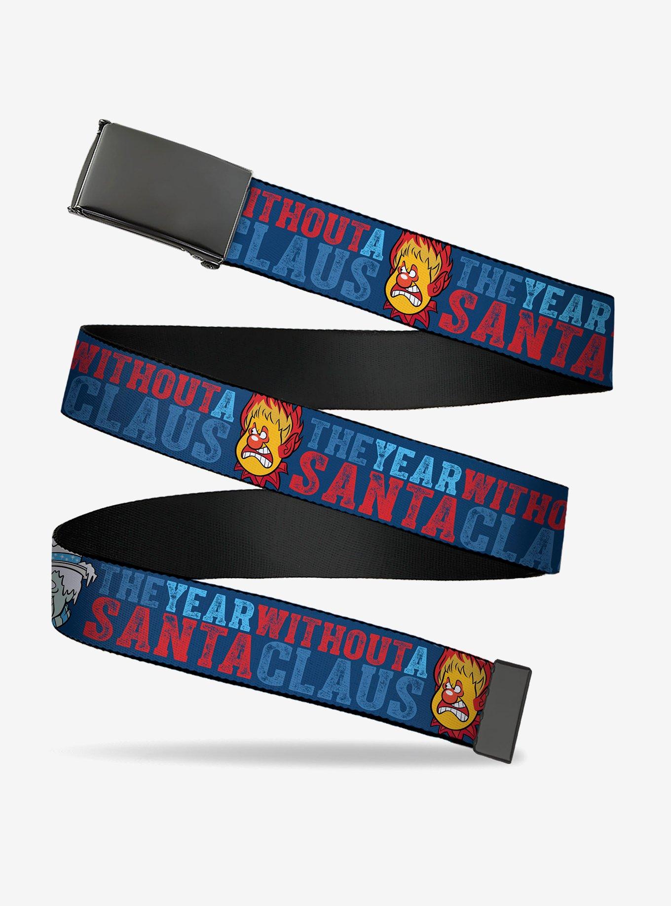 The Year Without Santa Claus Heat and Snow Misers Clamp Buckle Belt, MULTI, hi-res