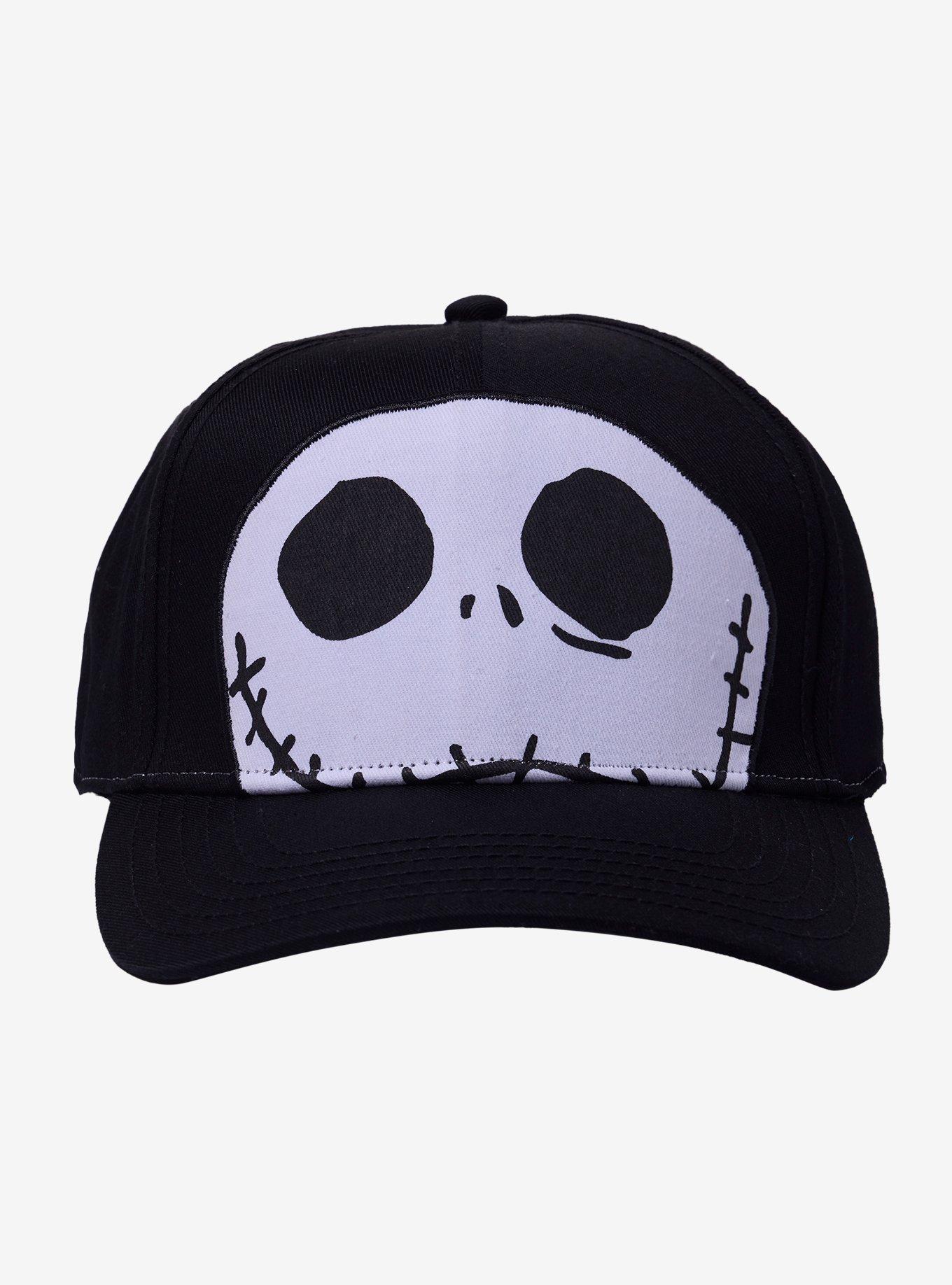 The Nightmare Before Christmas Jack Face Snapback Hat, , hi-res