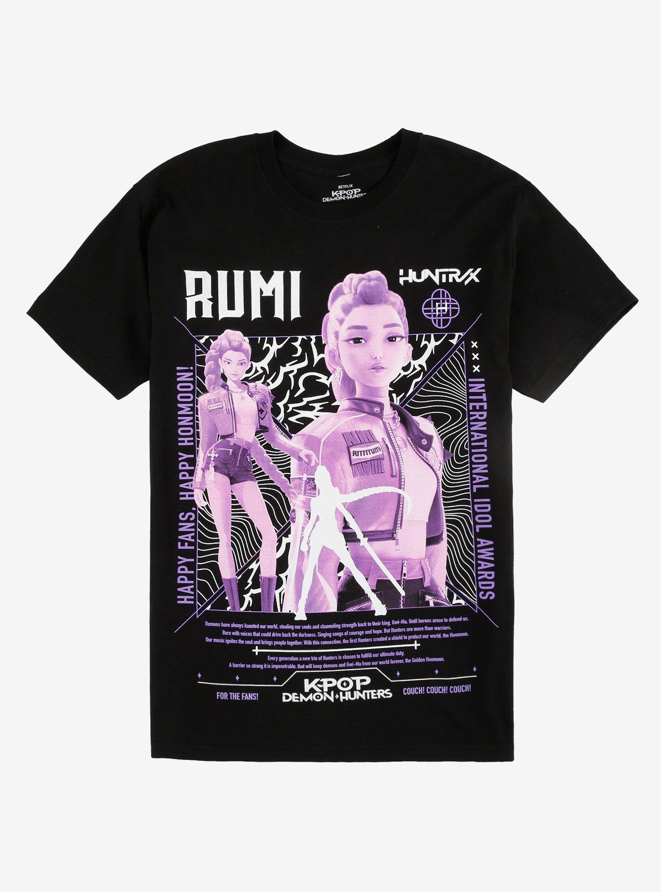 KPop Demon Hunters Huntrix Rumi Tonal T-Shirt, , hi-res