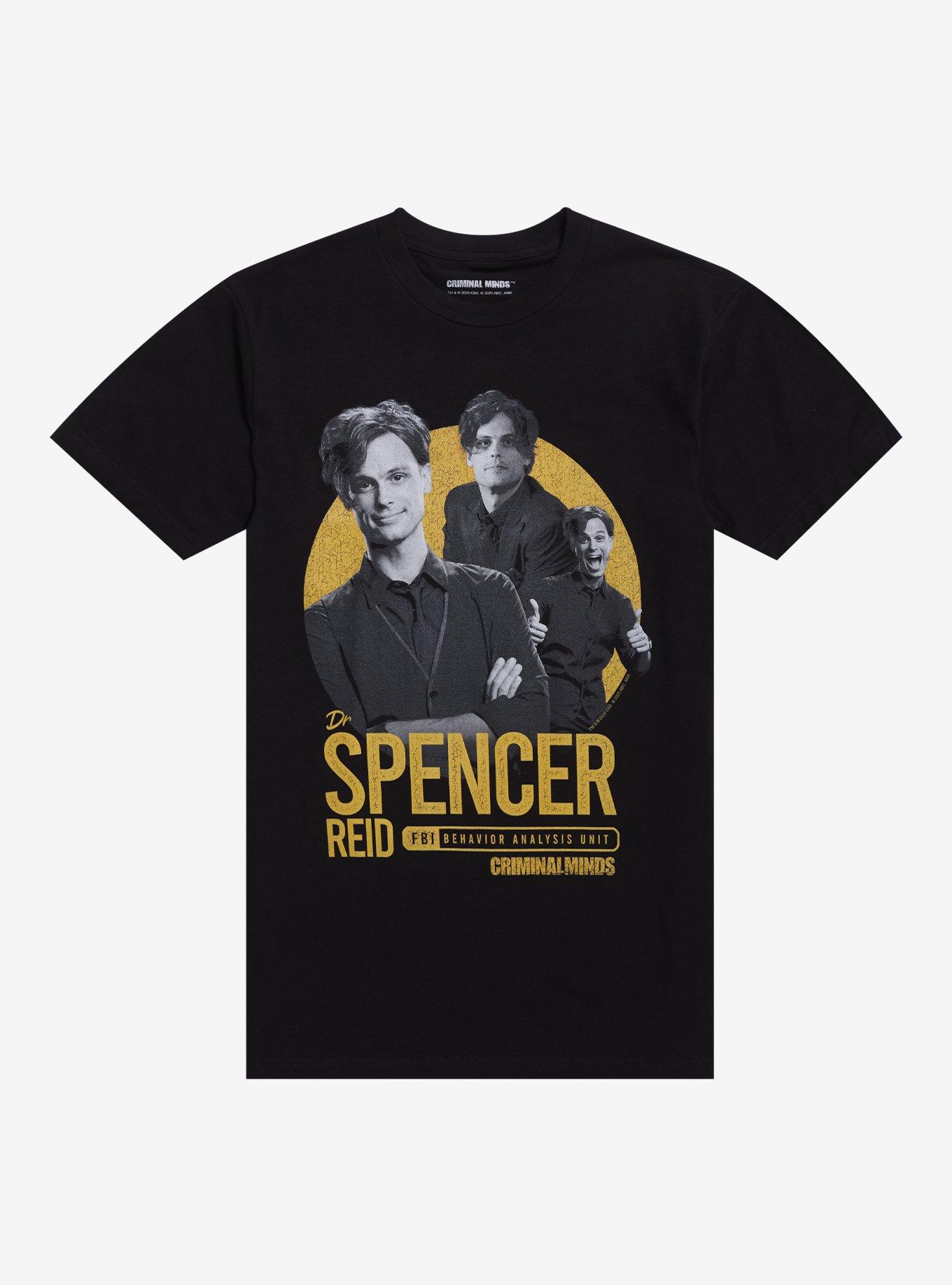 Criminal Minds Dr. Spencer Reid Collage T-Shirt