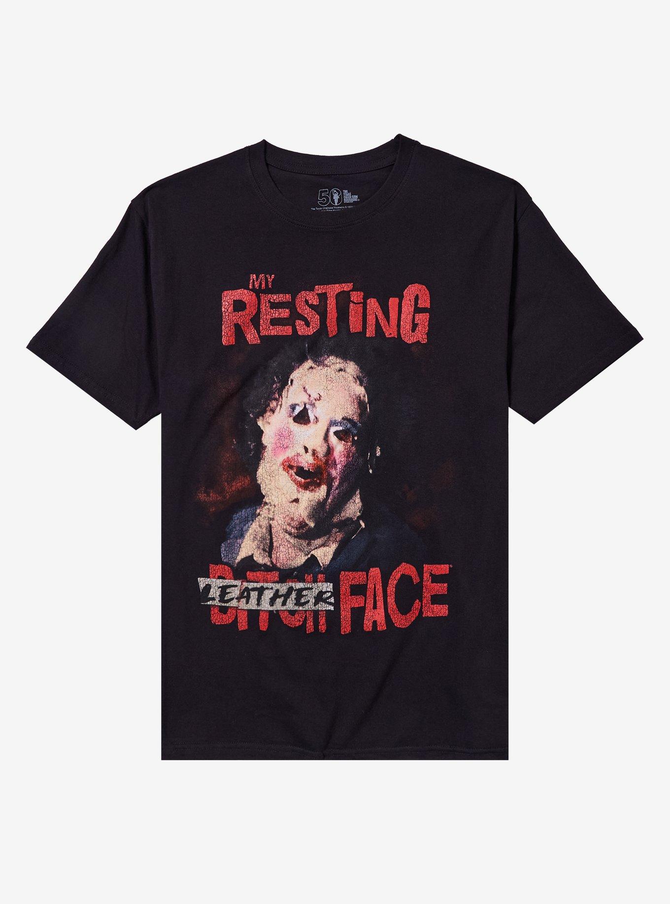 The Texas Chainsaw Massacre Resting Leatherface T-Shirt, , hi-res