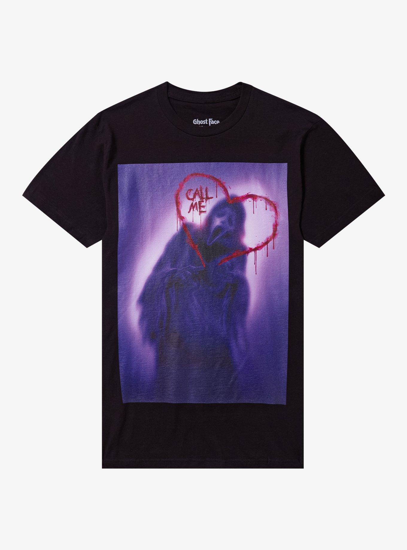 Ghost Face Call Me Bloody Heart T-Shirt, , hi-res