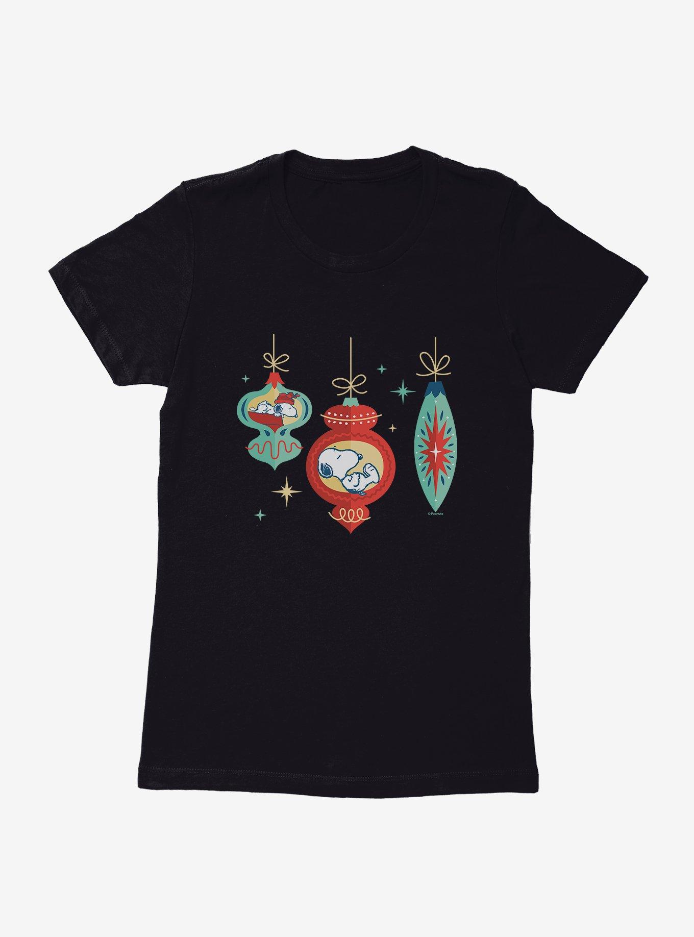 Peanuts Snoopy Ornaments Womens T-Shirt, , hi-res