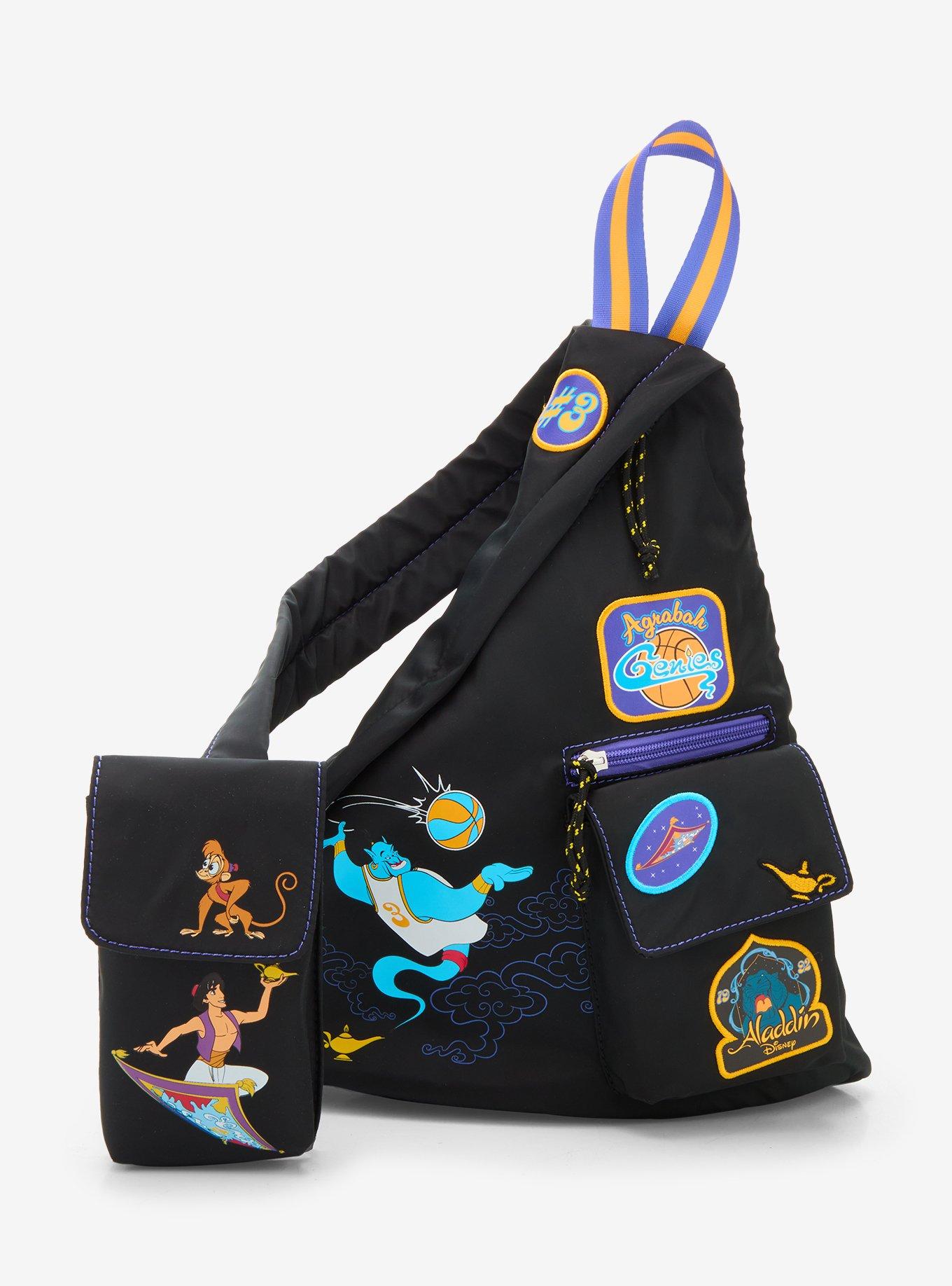 Disney Aladdin Genie Icons Sling Bag &mdash;BoxLunch Exclusive, , hi-res