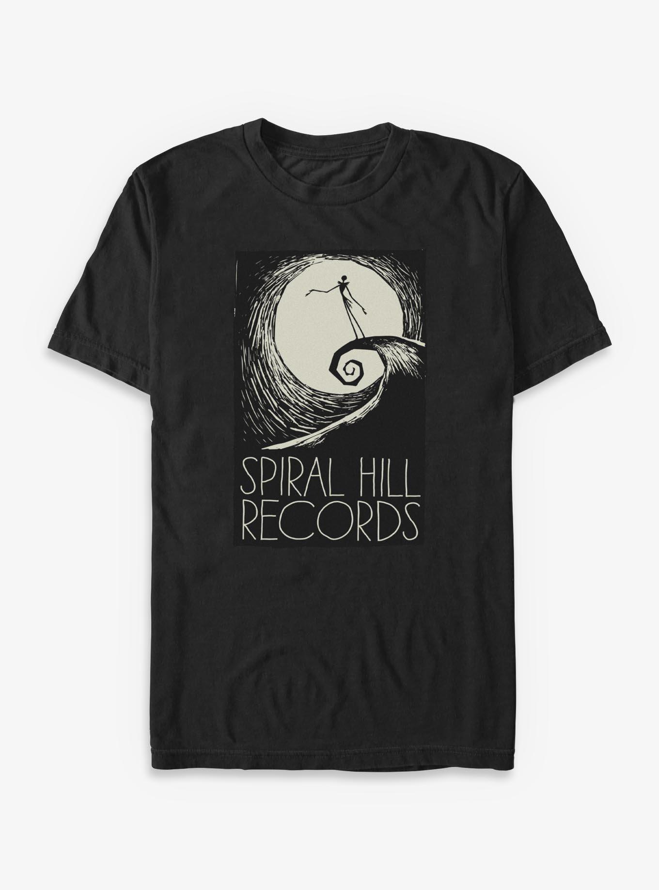 Disney The Nightmare Before Christmas Jack Spiral Hill Records T-Shirt