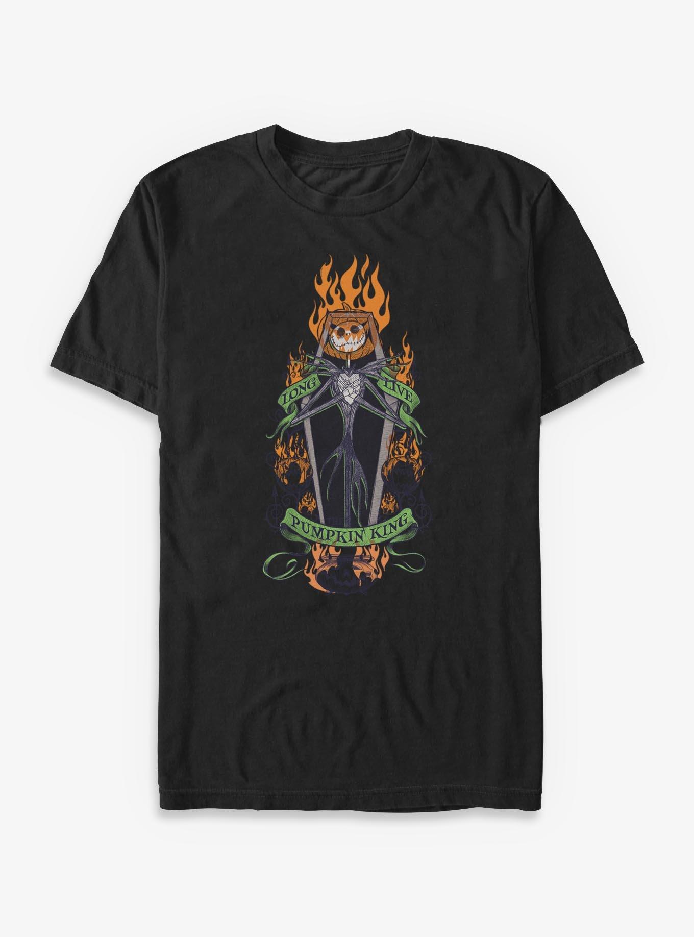 Disney The Nightmare Before Christmas Long Live Jack Pumpkin King - Black, , hi-res