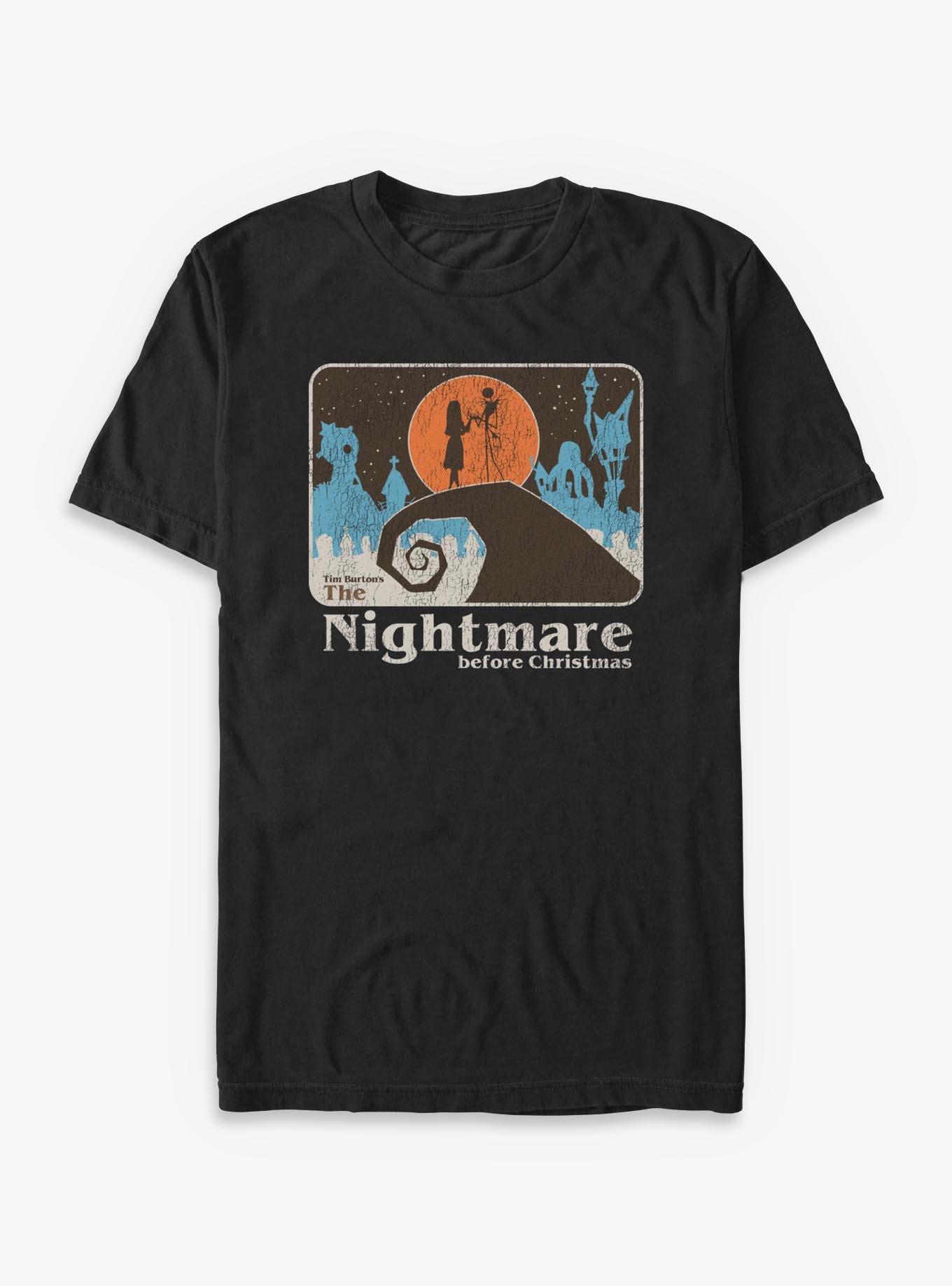 Disney The Nightmare Before Christmas Jack & Sally Hill Pose T-Shirt, , hi-res